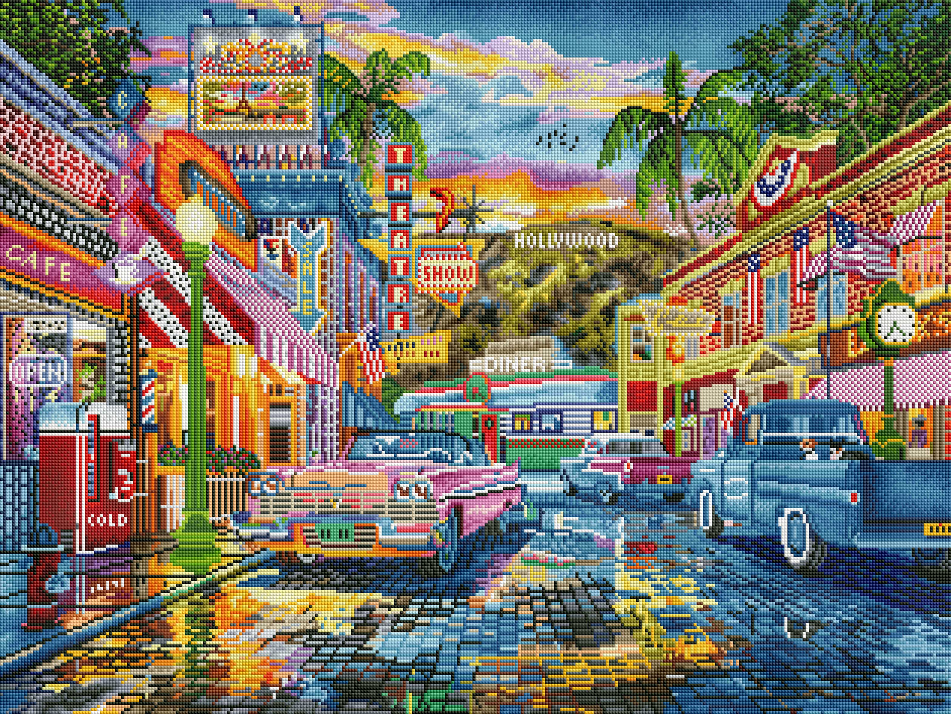 1950s Hollywood Street - Image 2