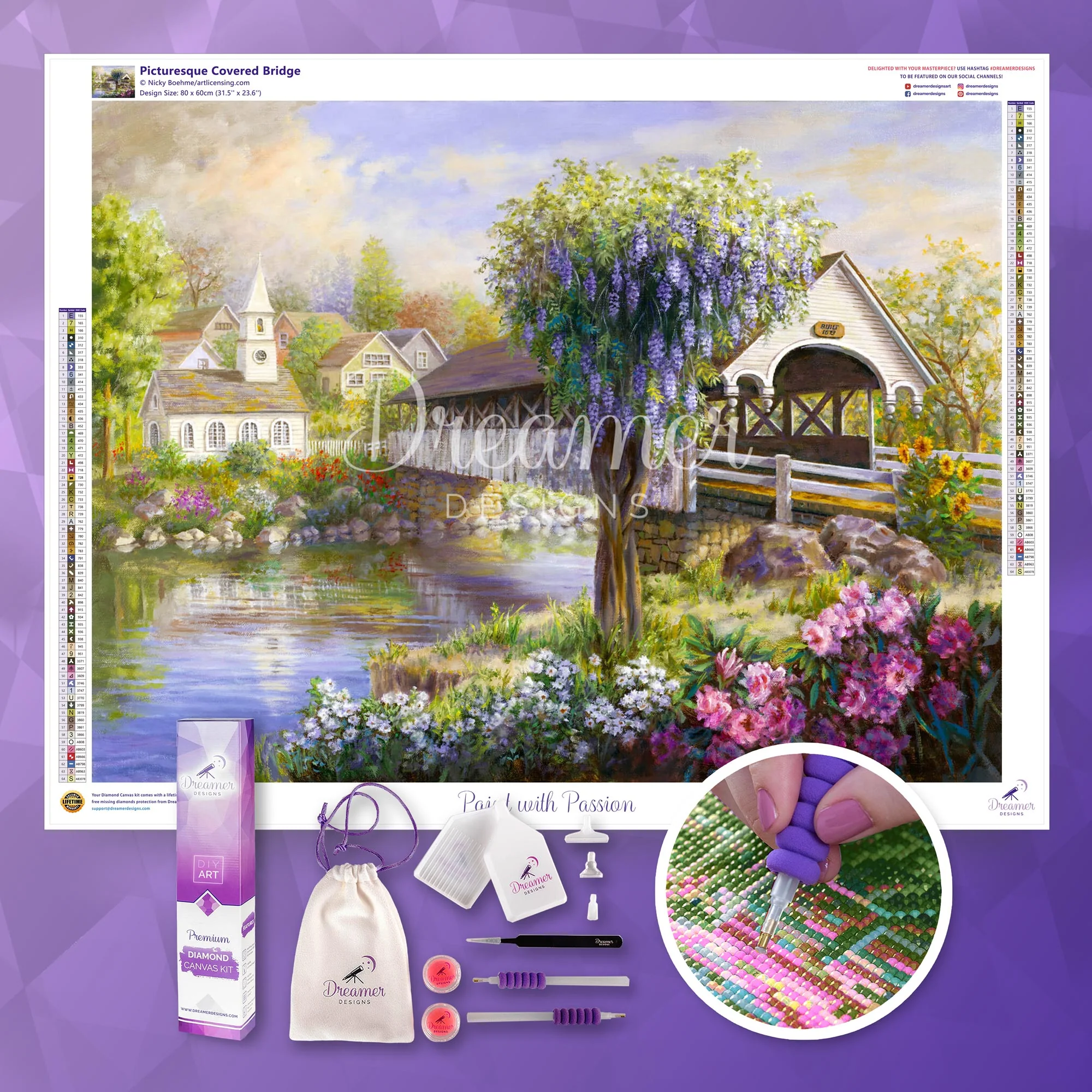 Picturesque Covered Bridge - Image 3