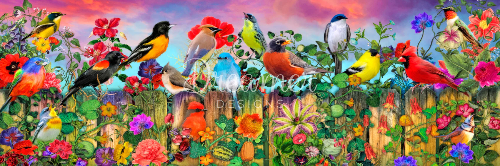 Birds and Blooms