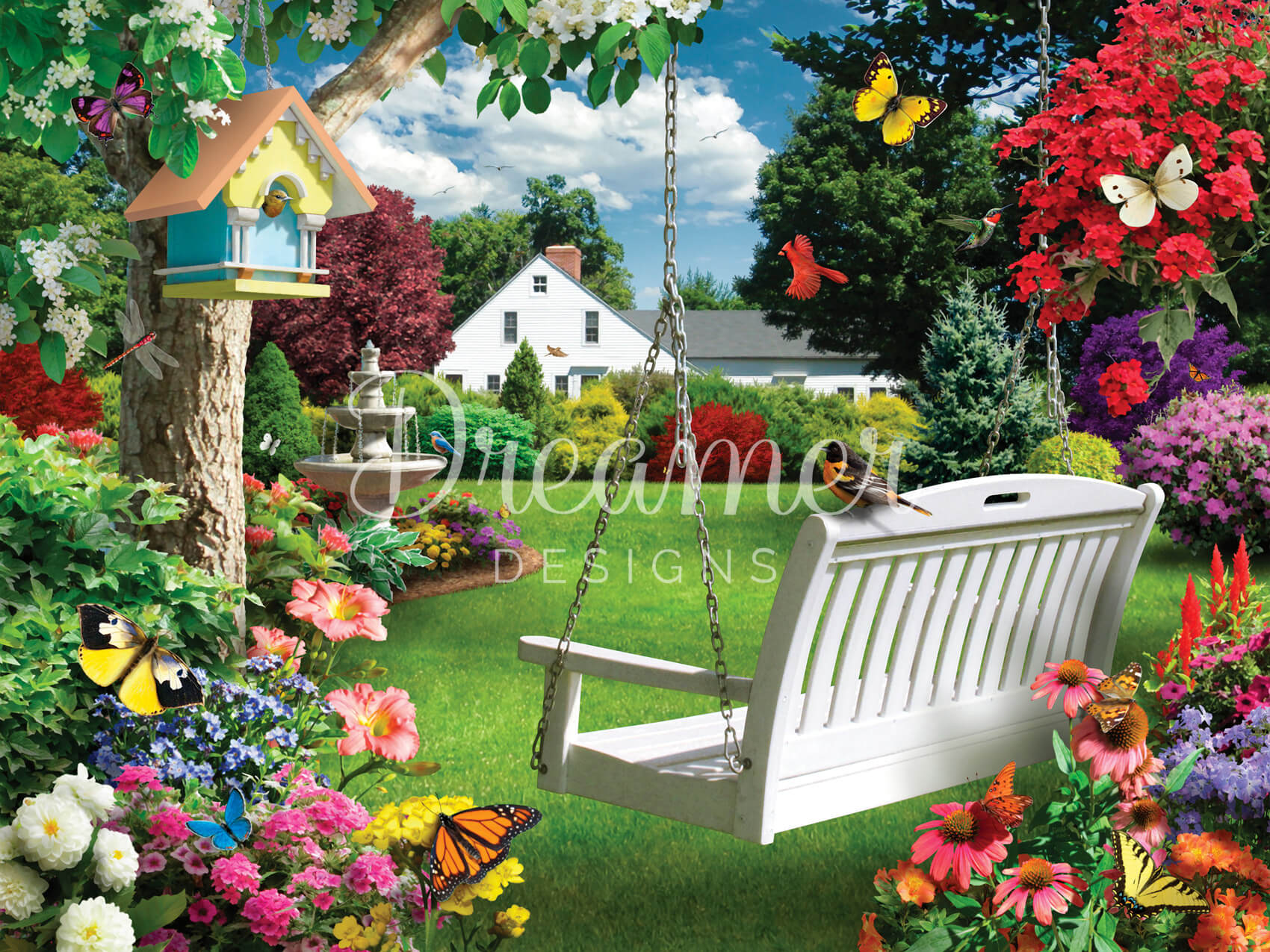 Blooming Backyard