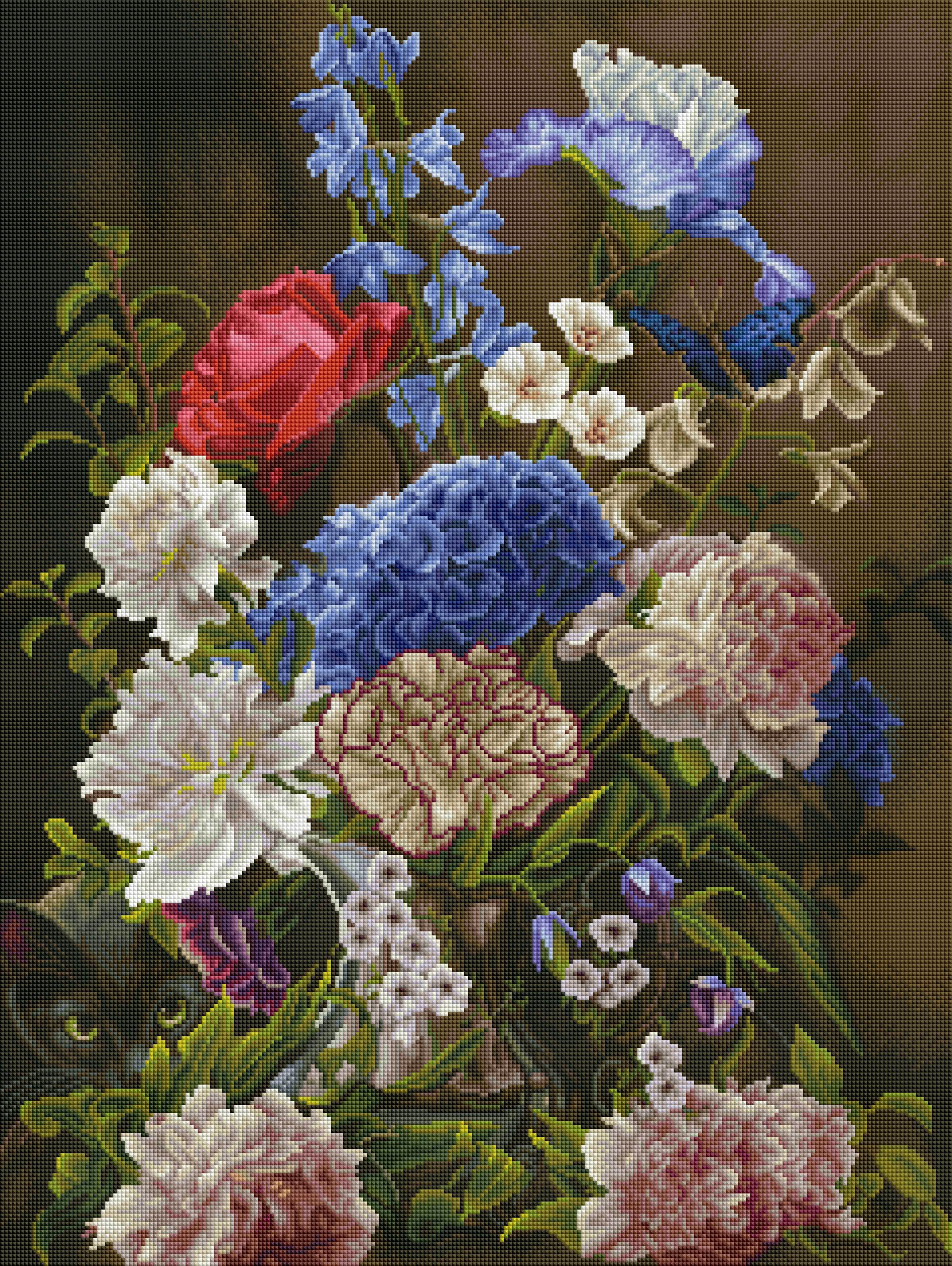 Bouquet in Blue - Image 2