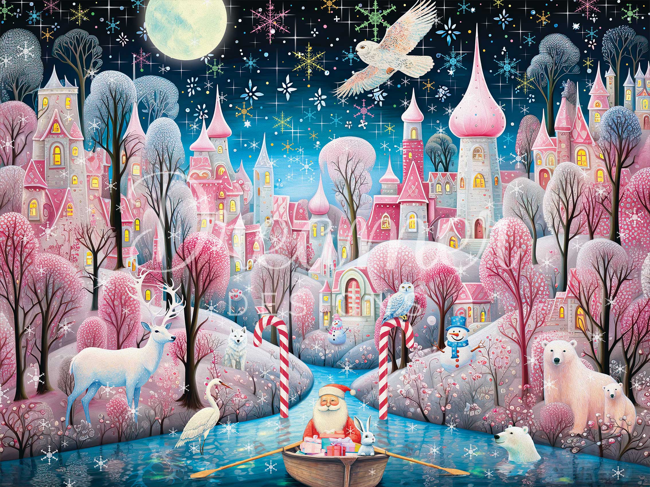 Candy Cane Castle