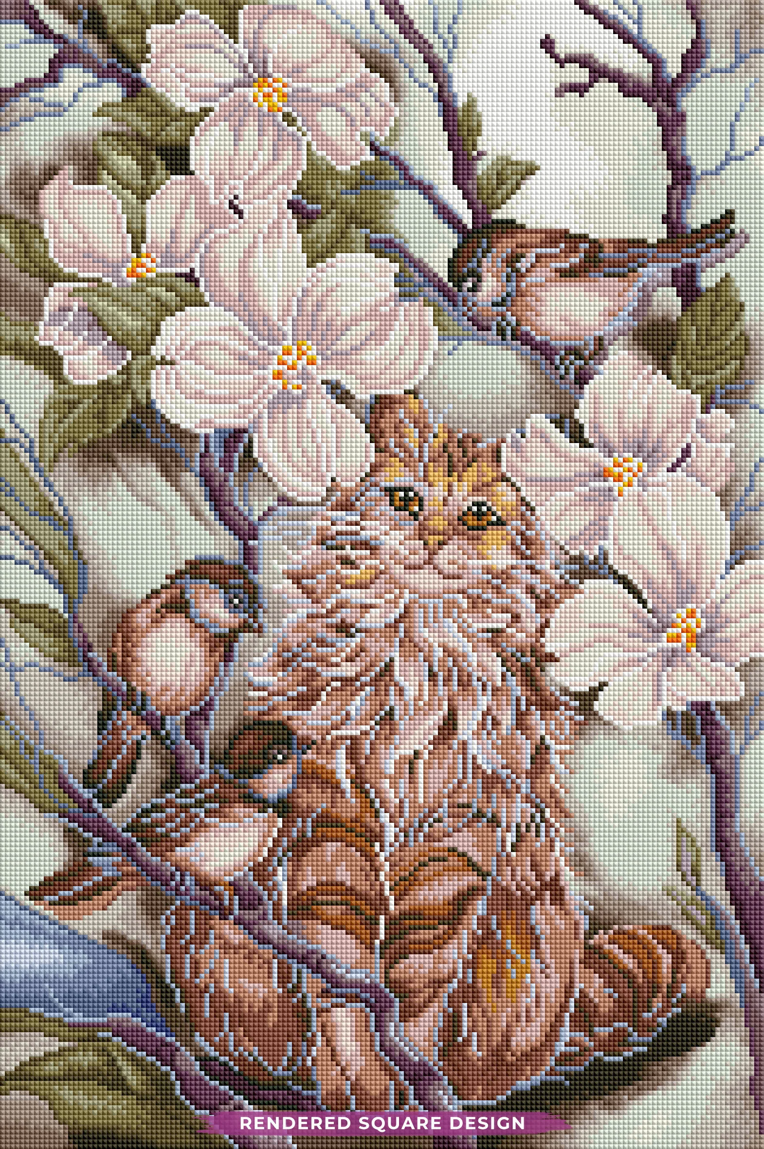 Cat and Chickadees - Image 2