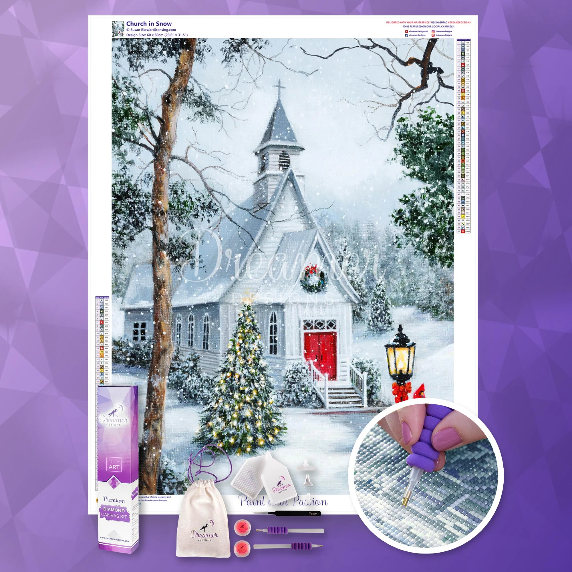 Church in Snow - Image 3
