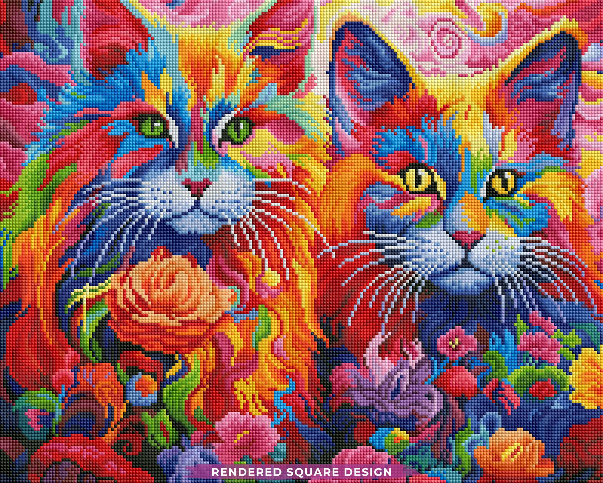 Colorful Cats - Image 2