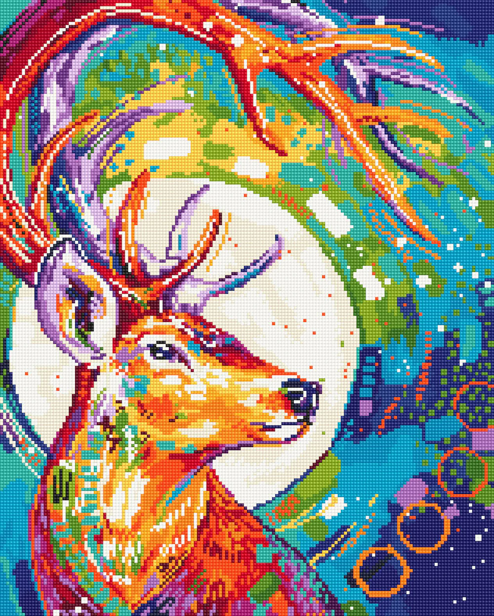 Deer in The Moonlight - Image 2