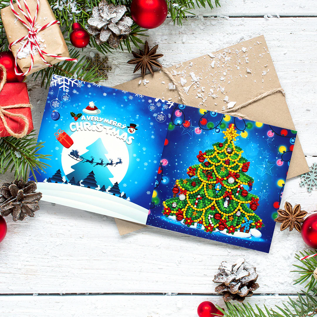 Diamond Christmas Cards (8 Pack) - Image 3