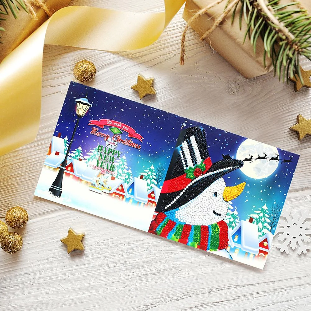 Diamond Christmas Cards (8 Pack) - Image 4