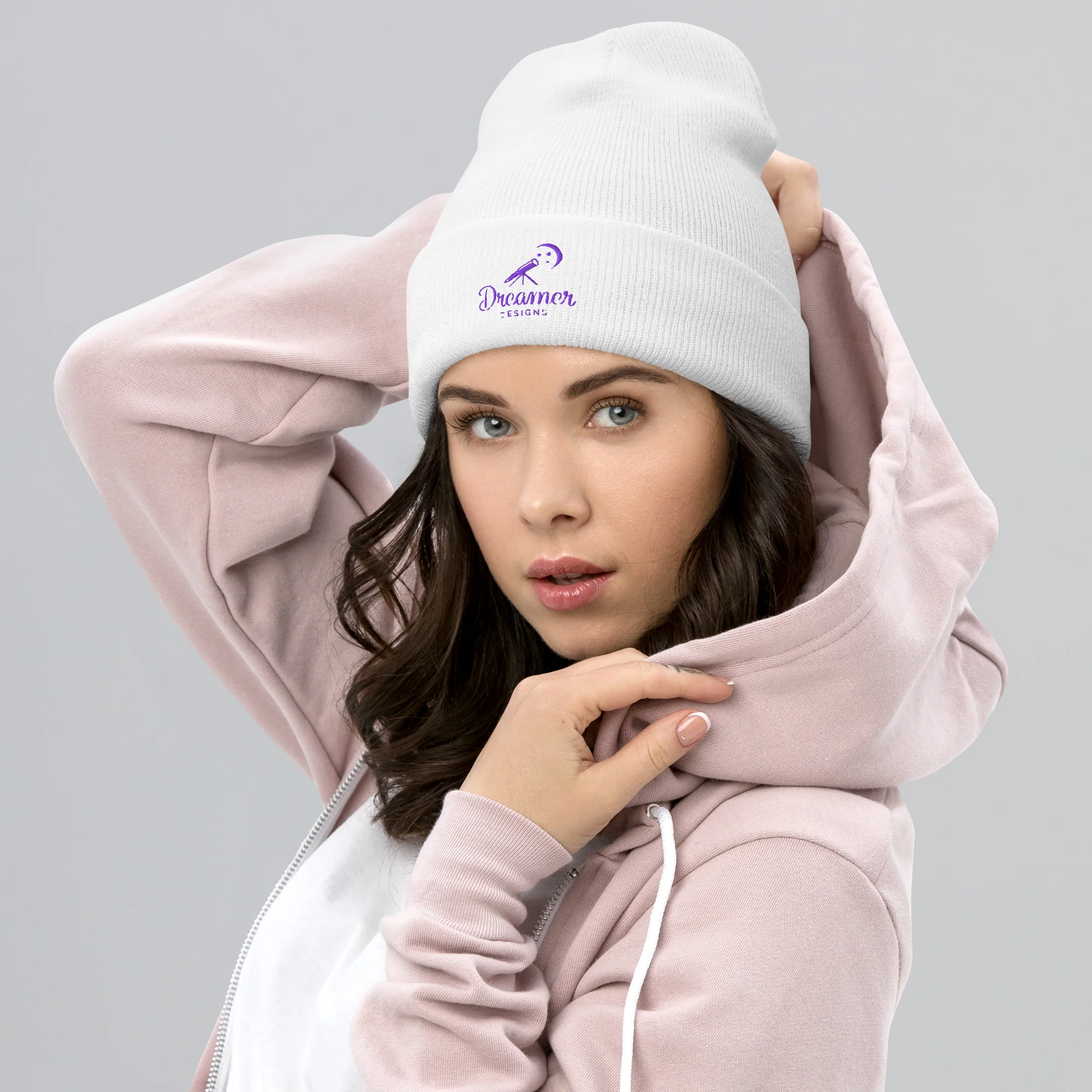 Dreamer Designs Cuffed Beanie β Cozy with Purpose - Image 13