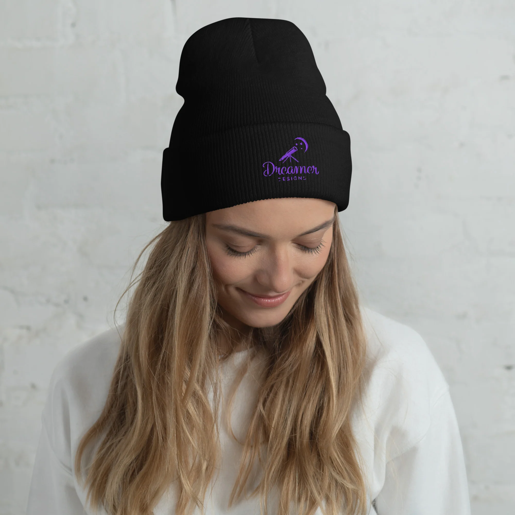 Dreamer Designs Cuffed Beanie β Cozy with Purpose - Image 4