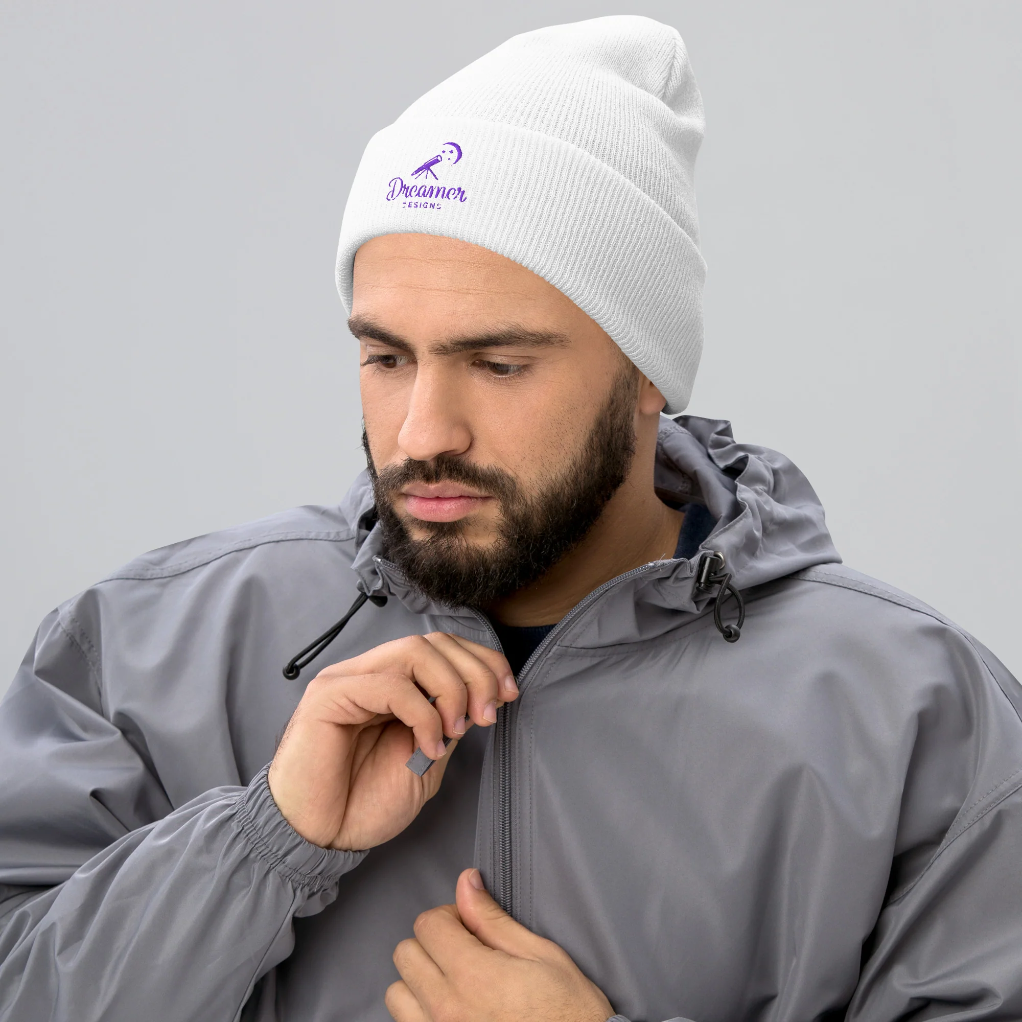 Dreamer Designs Cuffed Beanie β Cozy with Purpose - Image 5