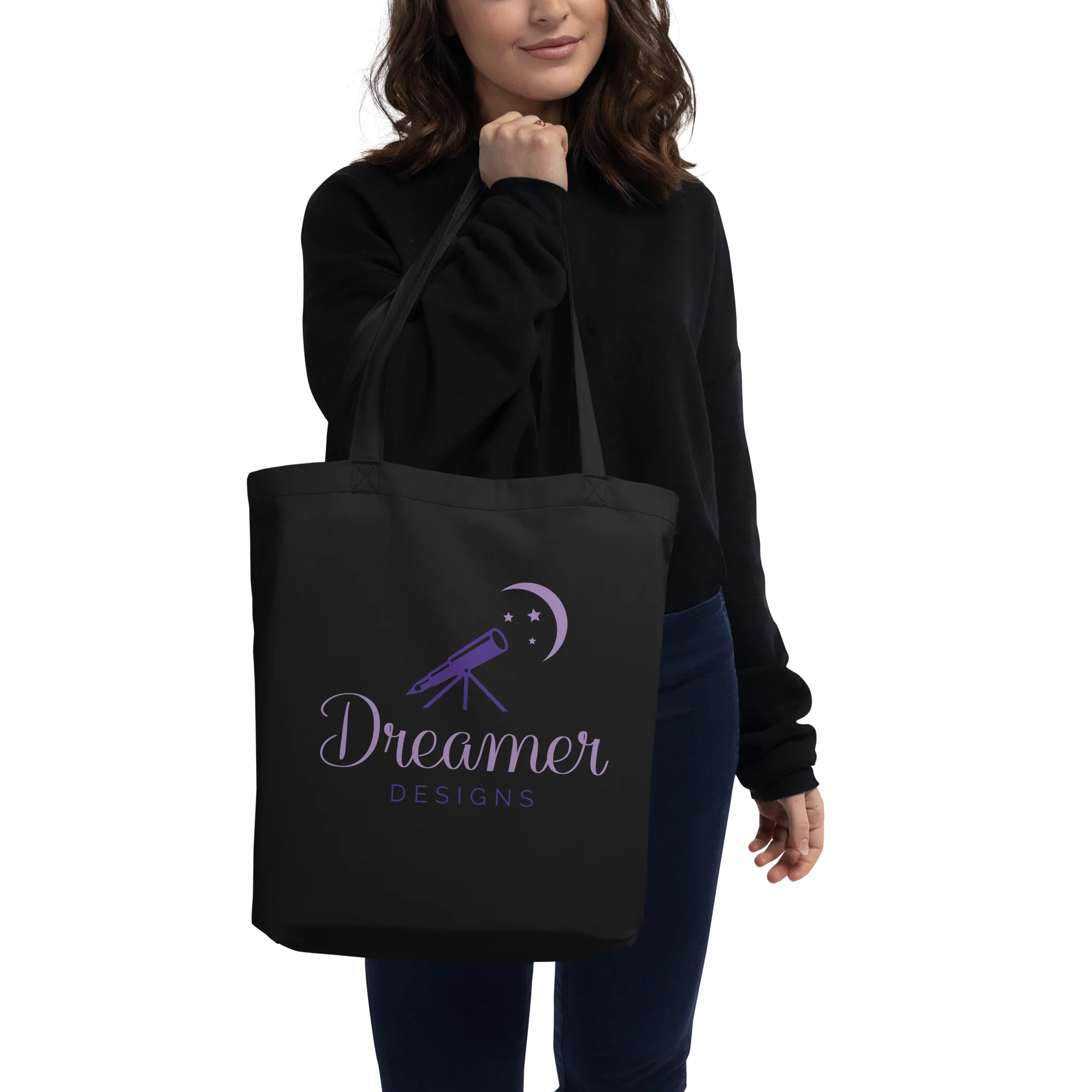 Dreamer Designs Eco Tote Bag – Carry Your Creativity - Image 3