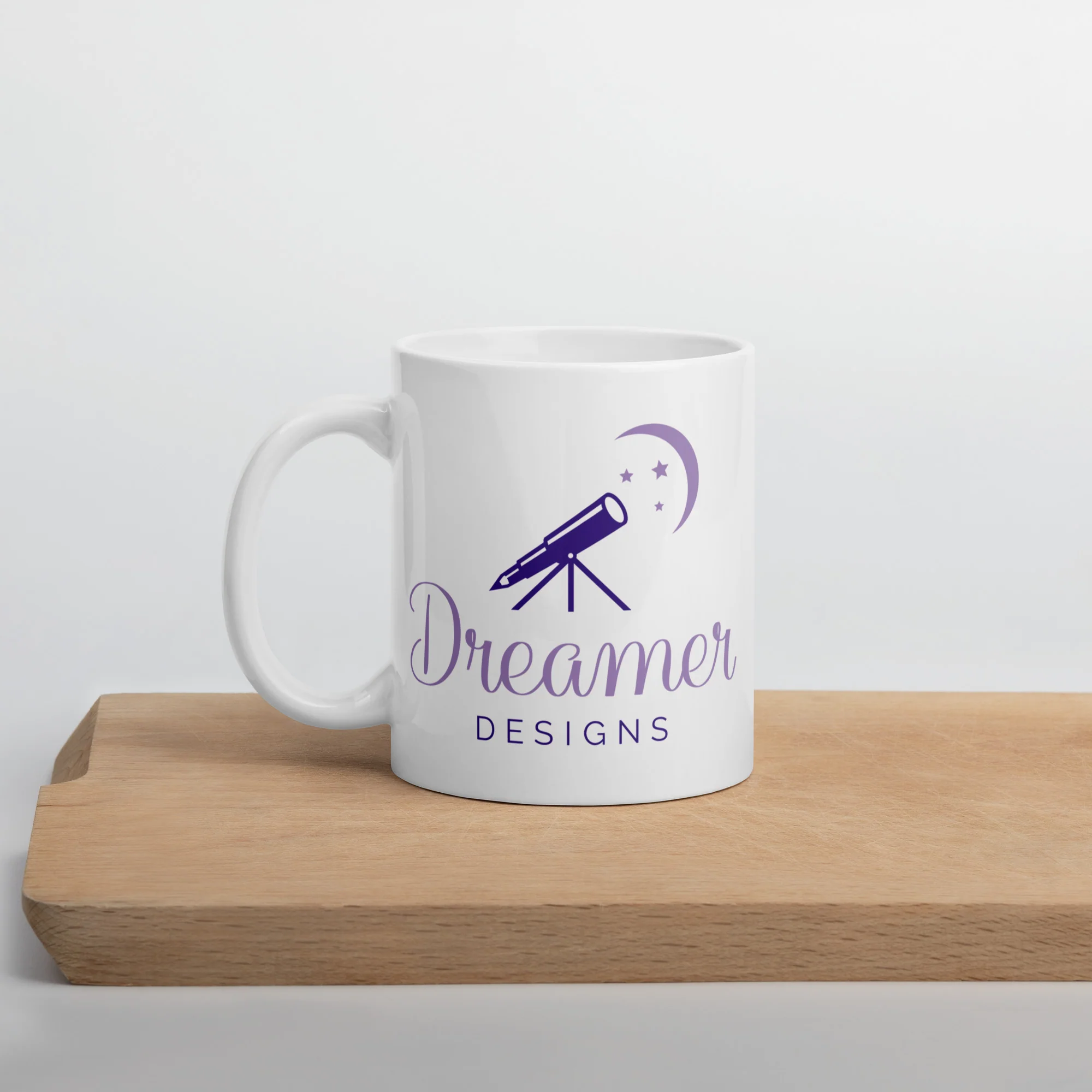 Dreamer Designs Glossy Mug – Start with a Dream - Image 4