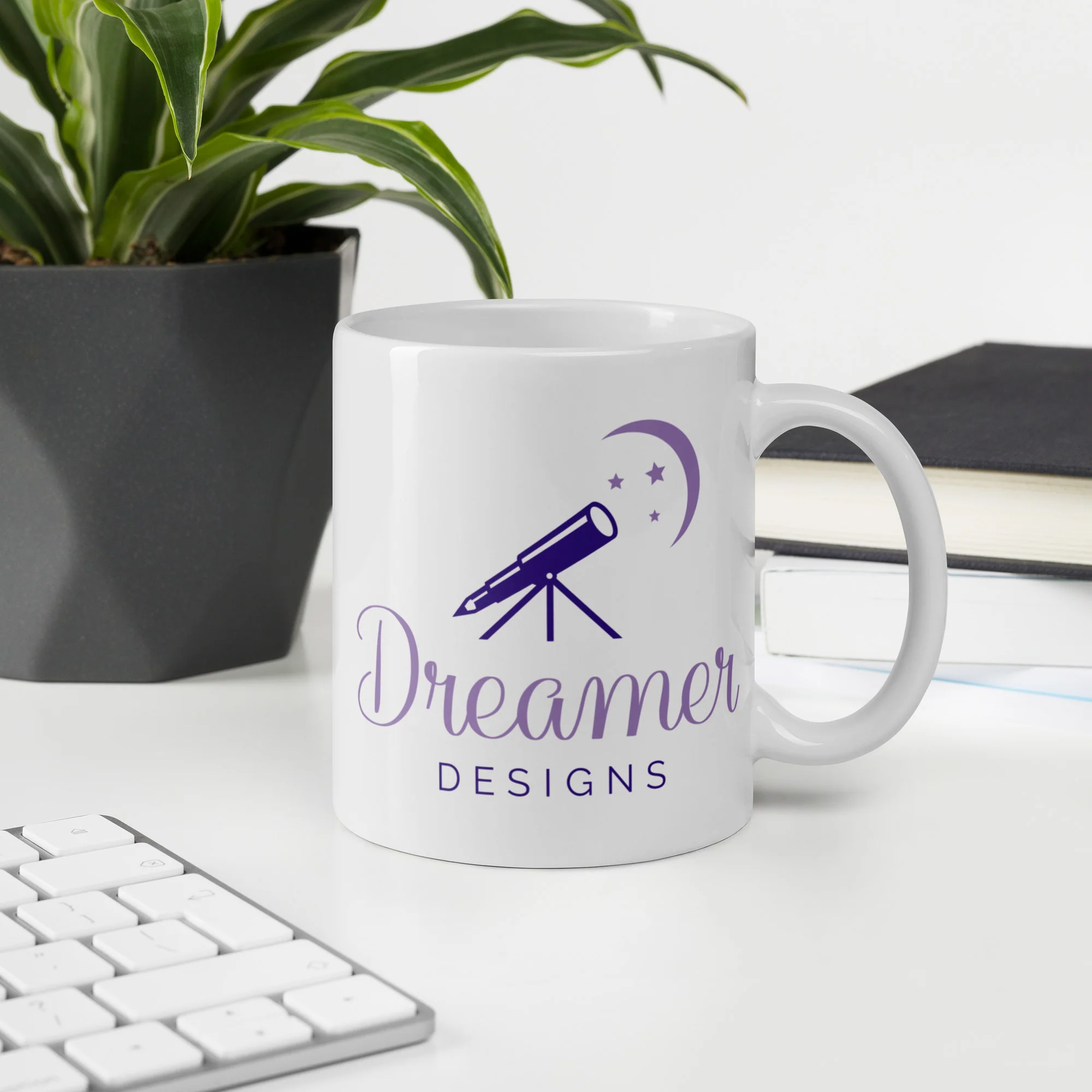 Dreamer Designs Glossy Mug – Start with a Dream - Image 5