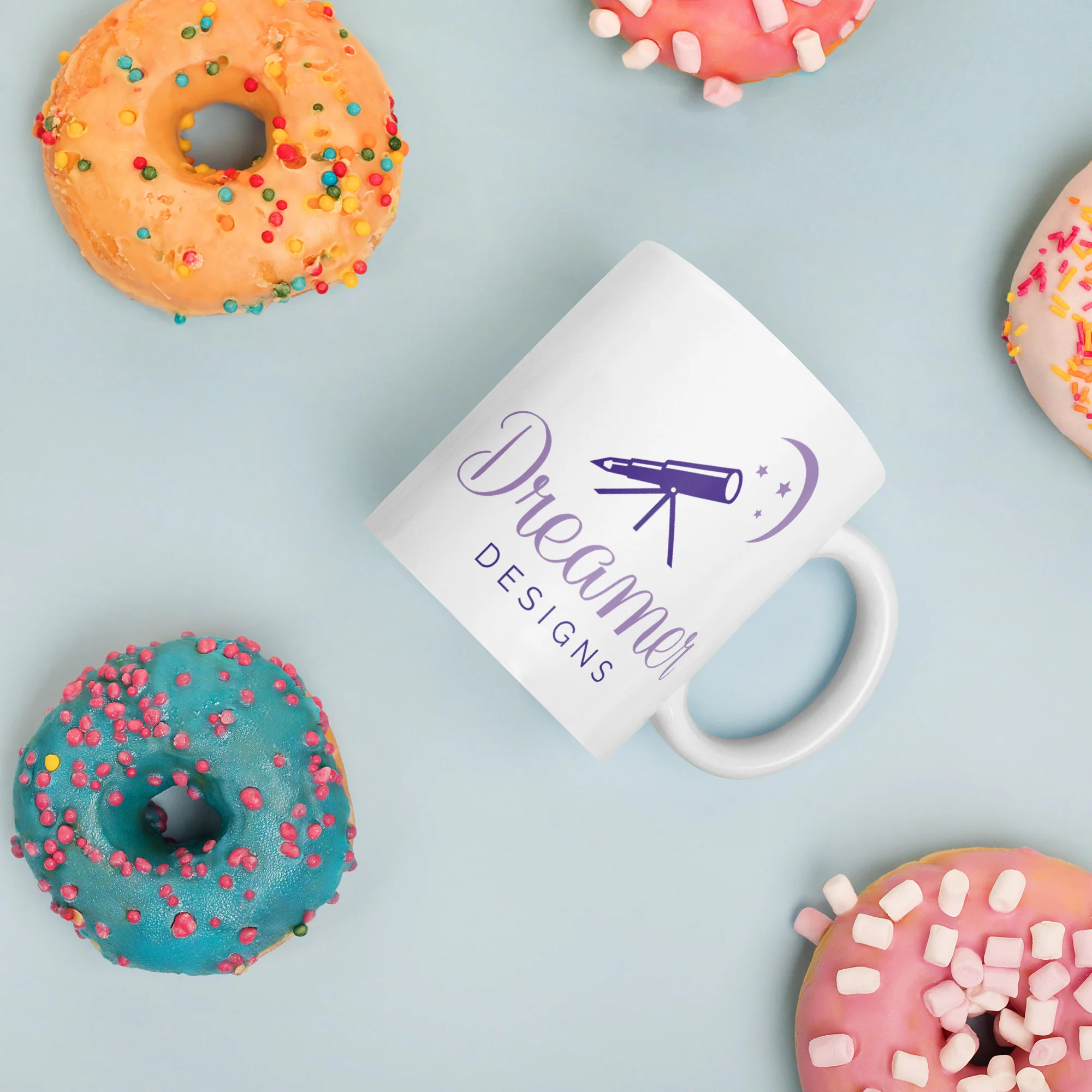 Dreamer Designs Glossy Mug – Start with a Dream - Image 6