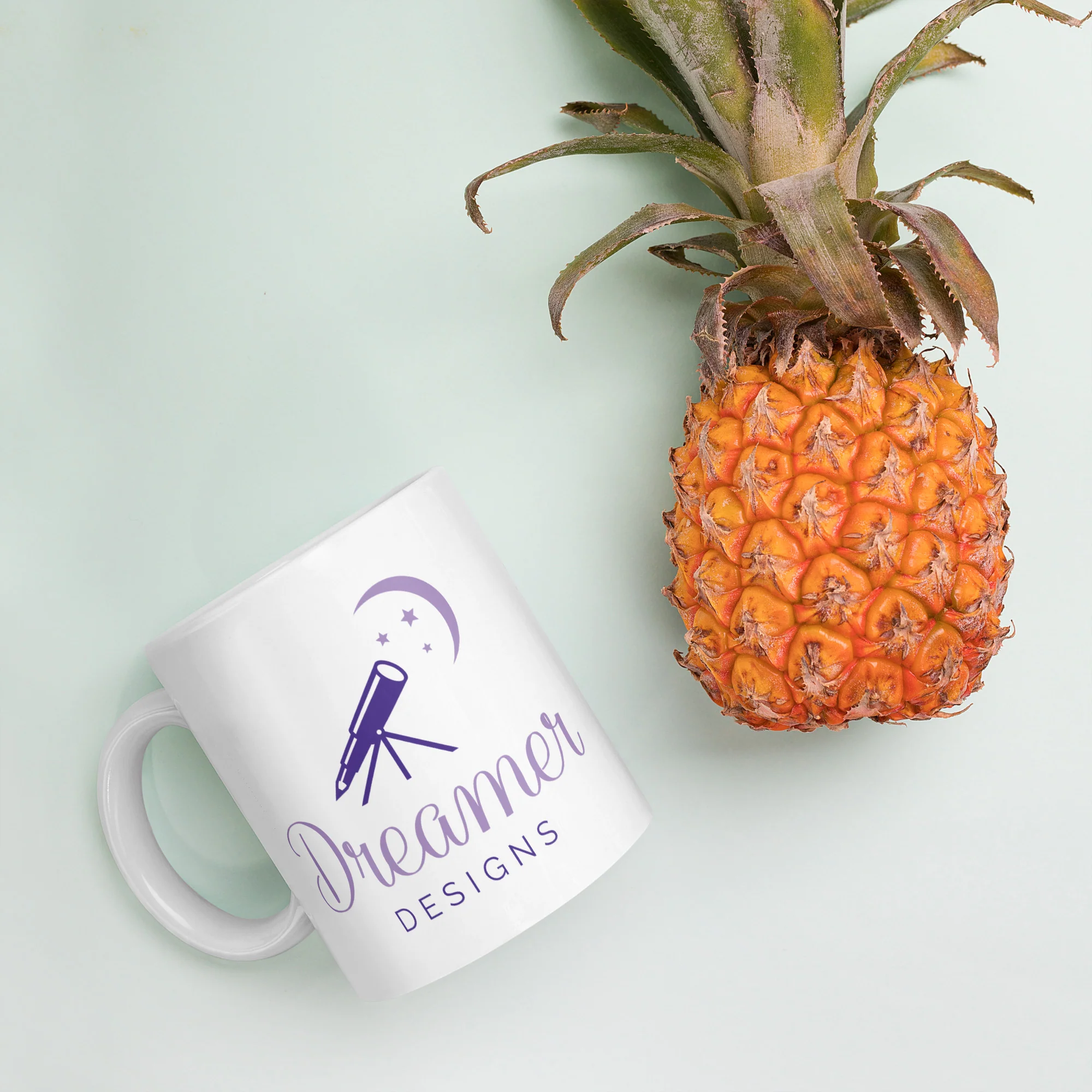 Dreamer Designs Glossy Mug – Start with a Dream - Image 7