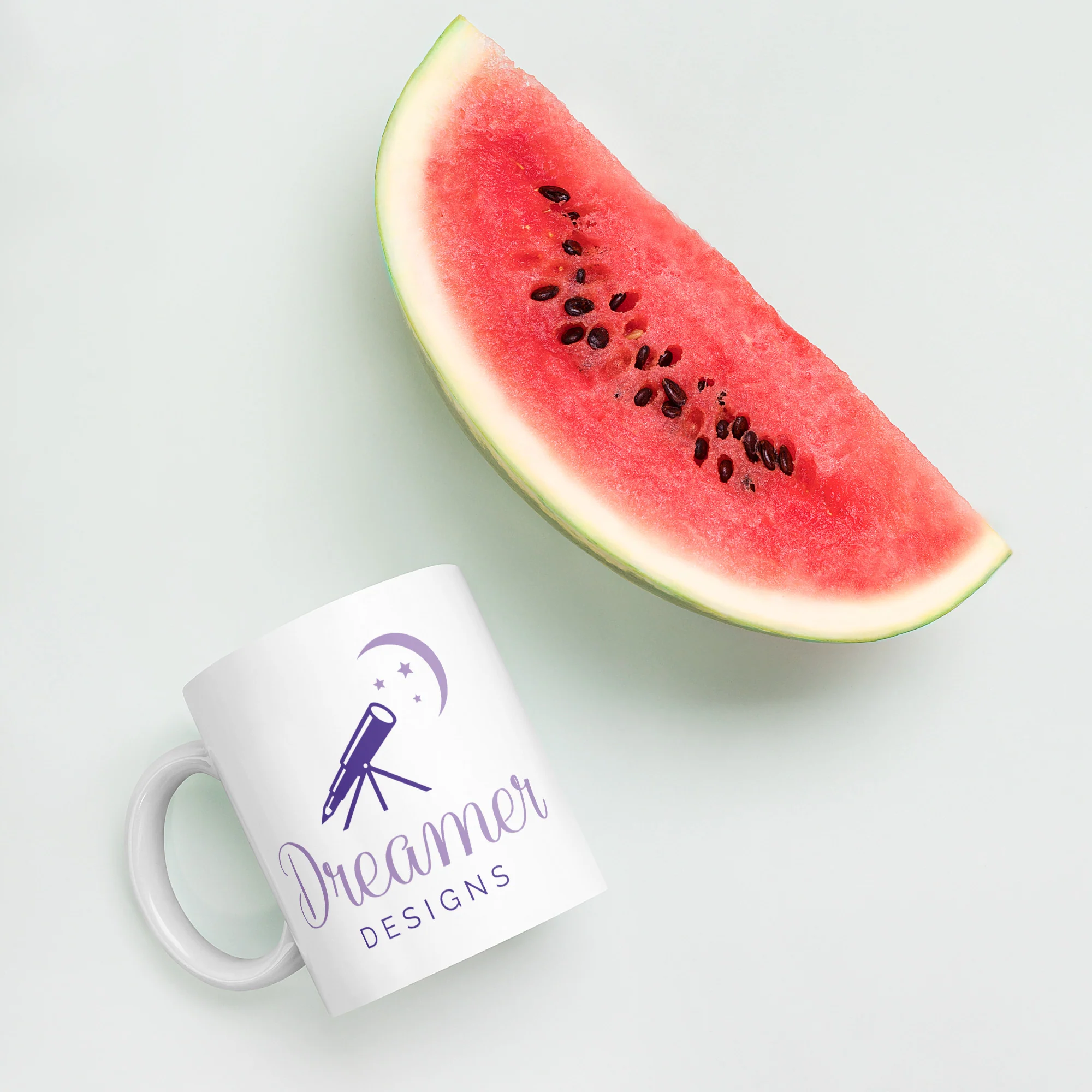 Dreamer Designs Glossy Mug – Start with a Dream - Image 8