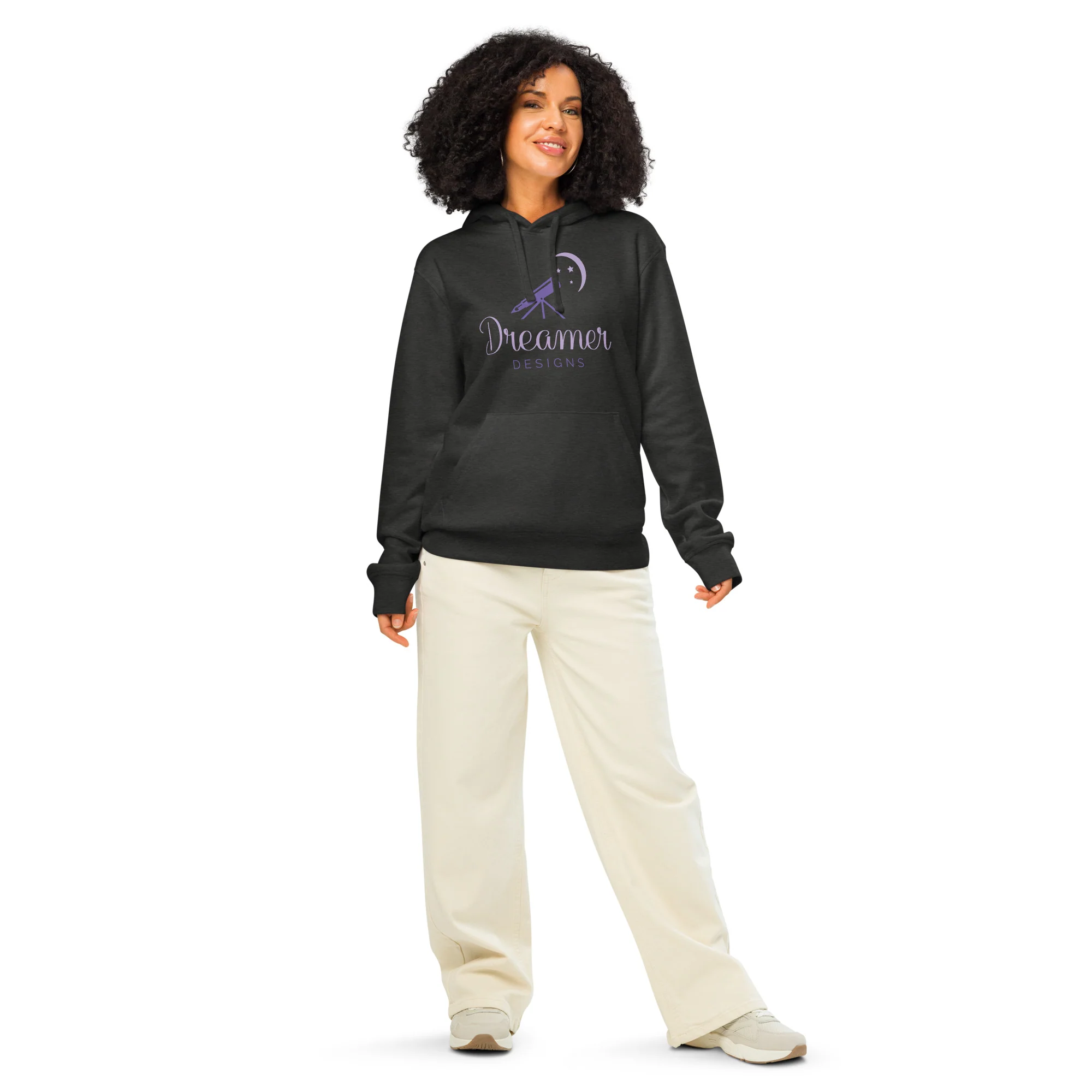 Dreamer Designs Mid-weight Organic Hoodie – Designed to Dream Sustainably - Image 10