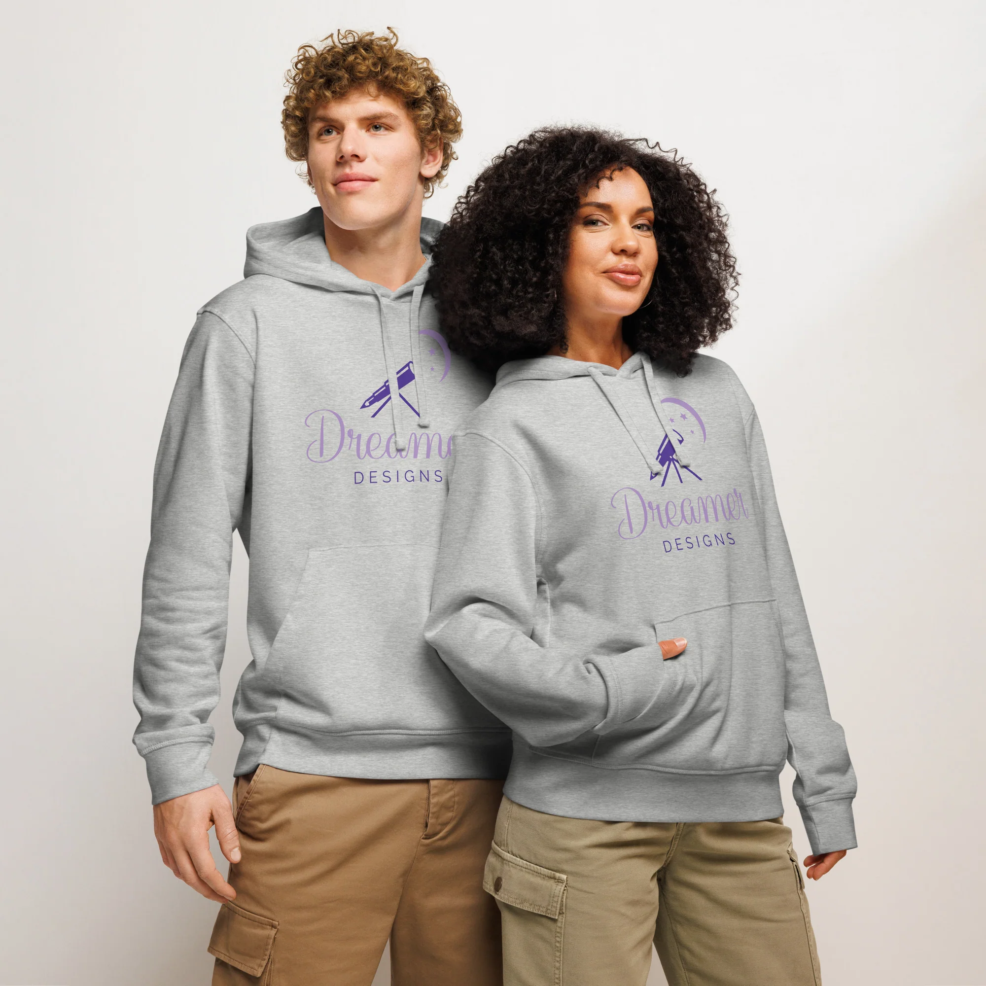Dreamer Designs Mid-weight Organic Hoodie – Designed to Dream Sustainably - Image 15