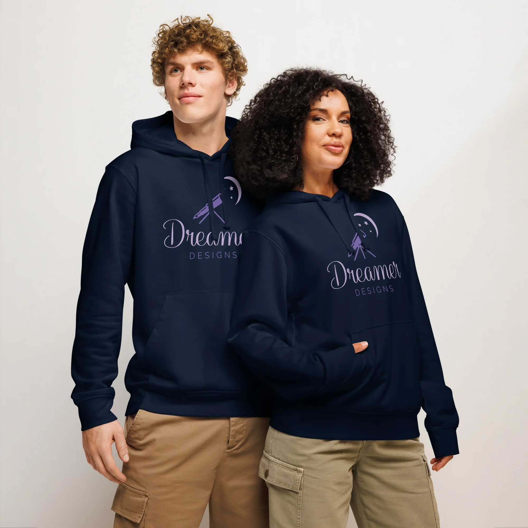 Dreamer Designs Mid-weight Organic Hoodie – Designed to Dream Sustainably - Image 18