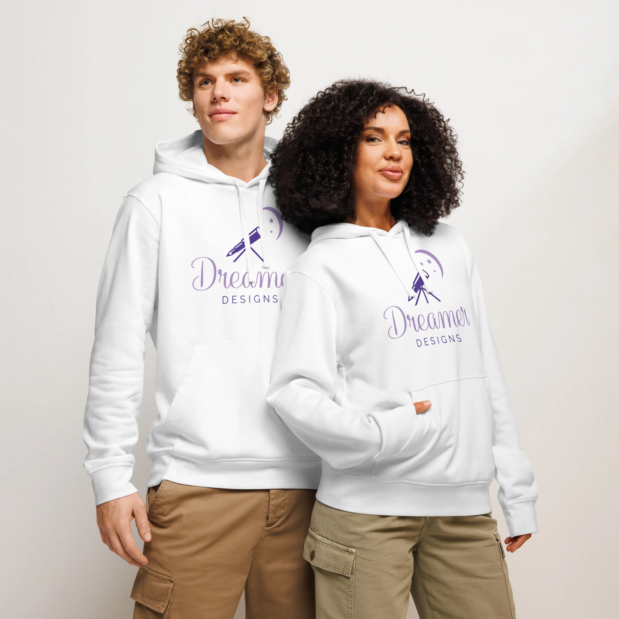 Dreamer Designs Mid-weight Organic Hoodie – Designed to Dream Sustainably - Image 19