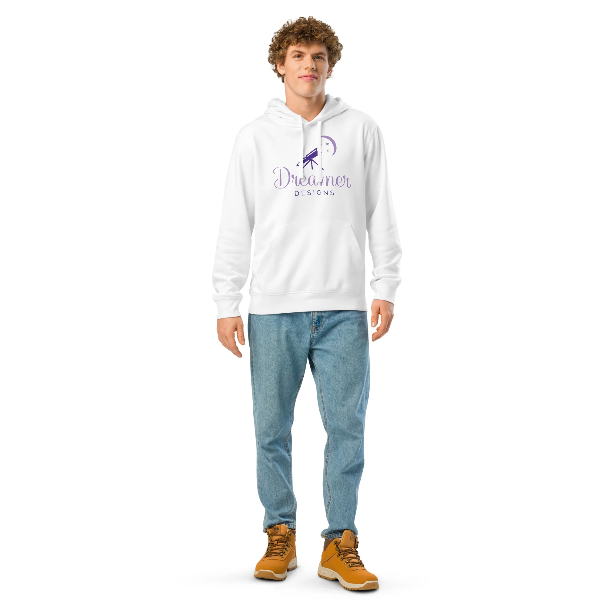 Dreamer Designs Mid-weight Organic Hoodie – Designed to Dream Sustainably - Image 21