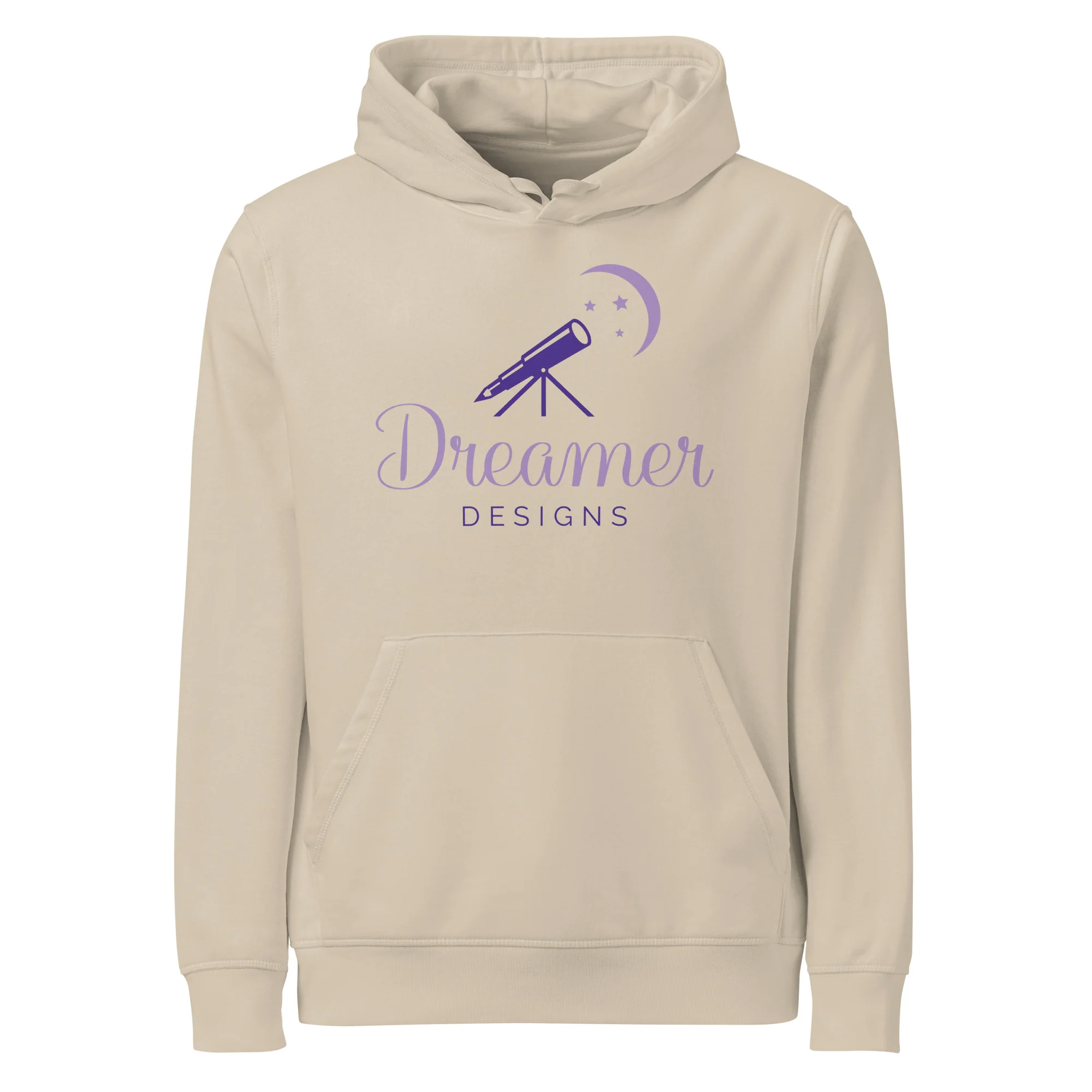 Dreamer Designs Mid-weight Organic Hoodie – Designed to Dream Sustainably - Image 3
