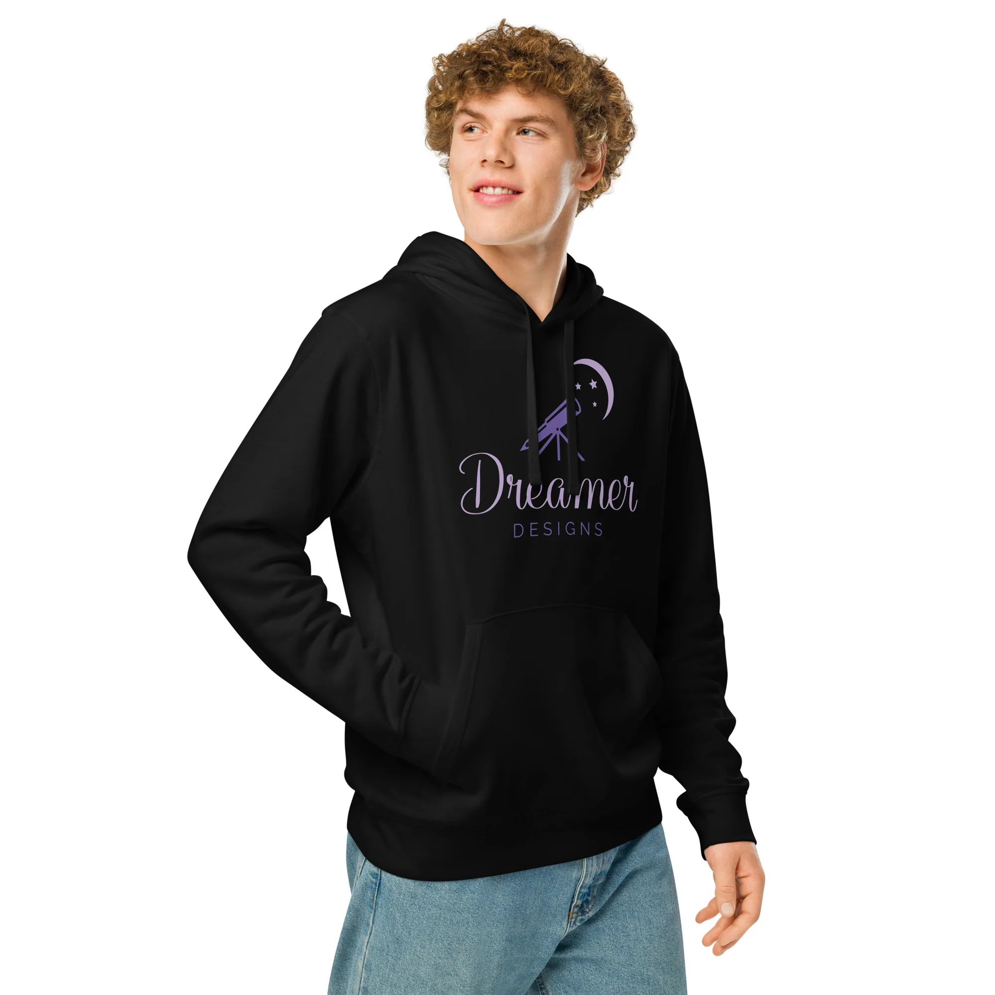 Dreamer Designs Mid-weight Organic Hoodie – Designed to Dream Sustainably - Image 7