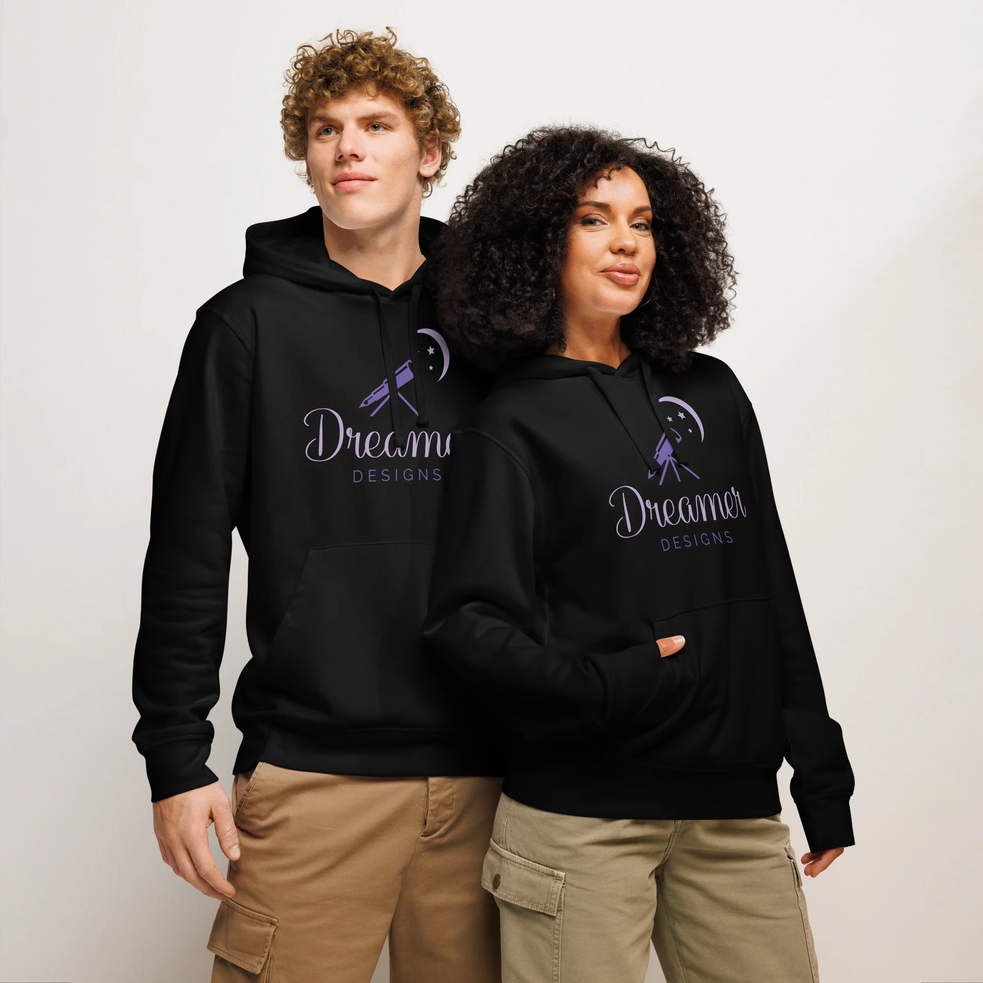 Dreamer Designs Mid-weight Organic Hoodie – Designed to Dream Sustainably - Image 9