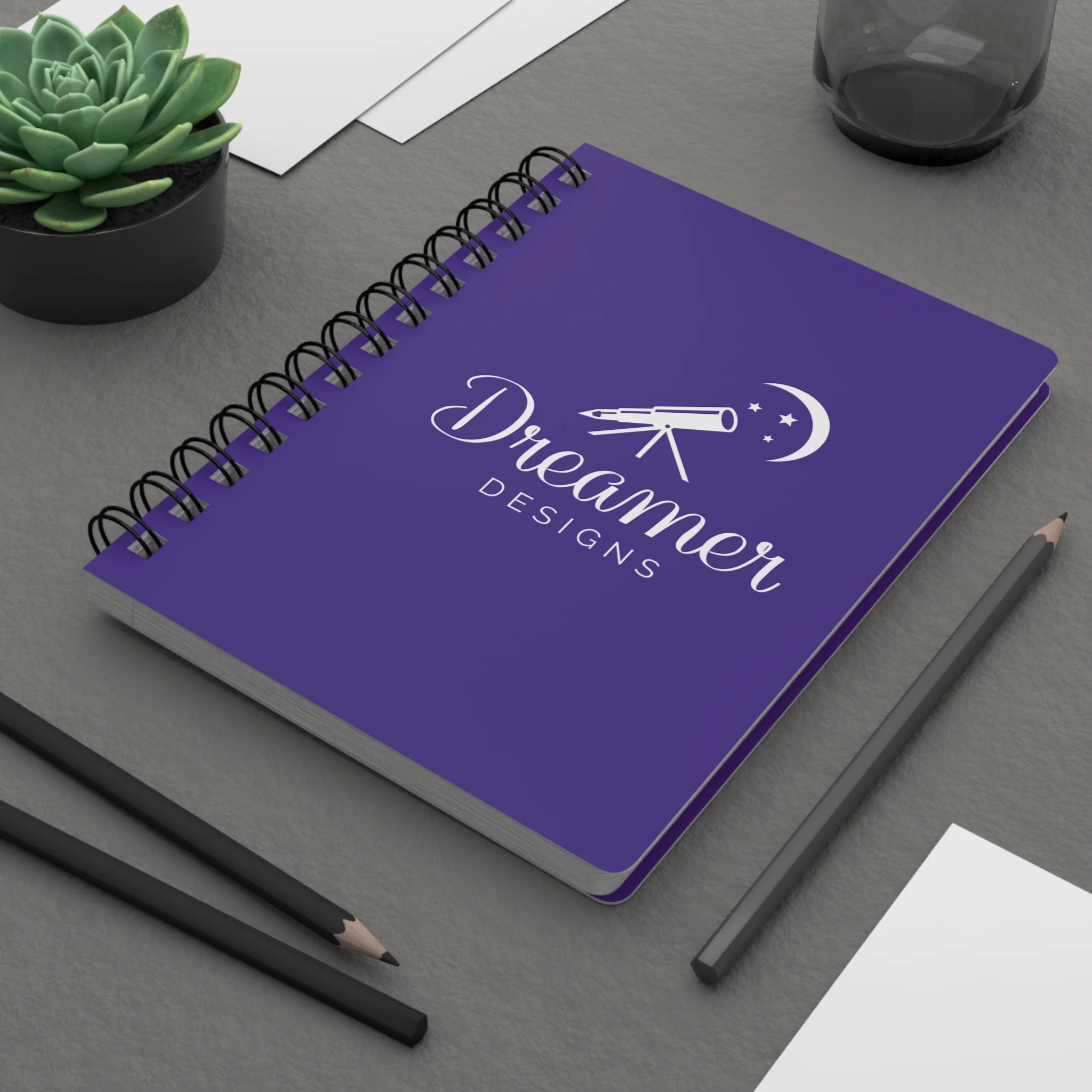 Dreamer Designs Spiral Journal – Write Your Dreams in Color - Image 3