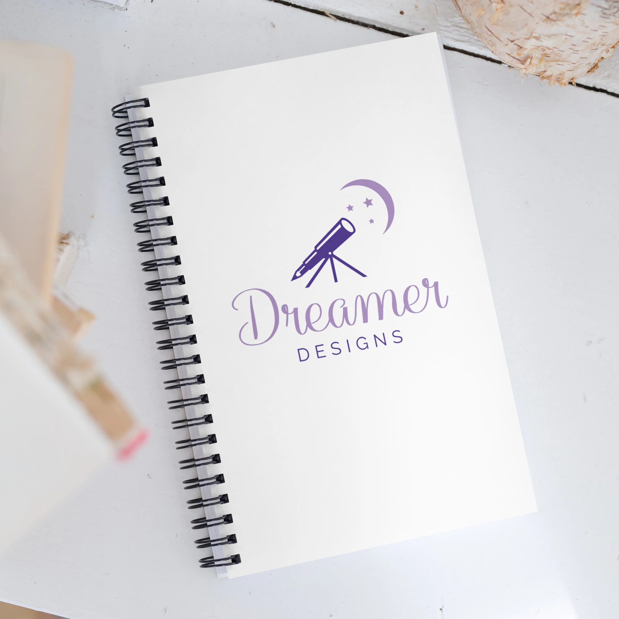 Dreamer Designs Spiral Notebook – A Place for Ideas & Dreams - Image 4