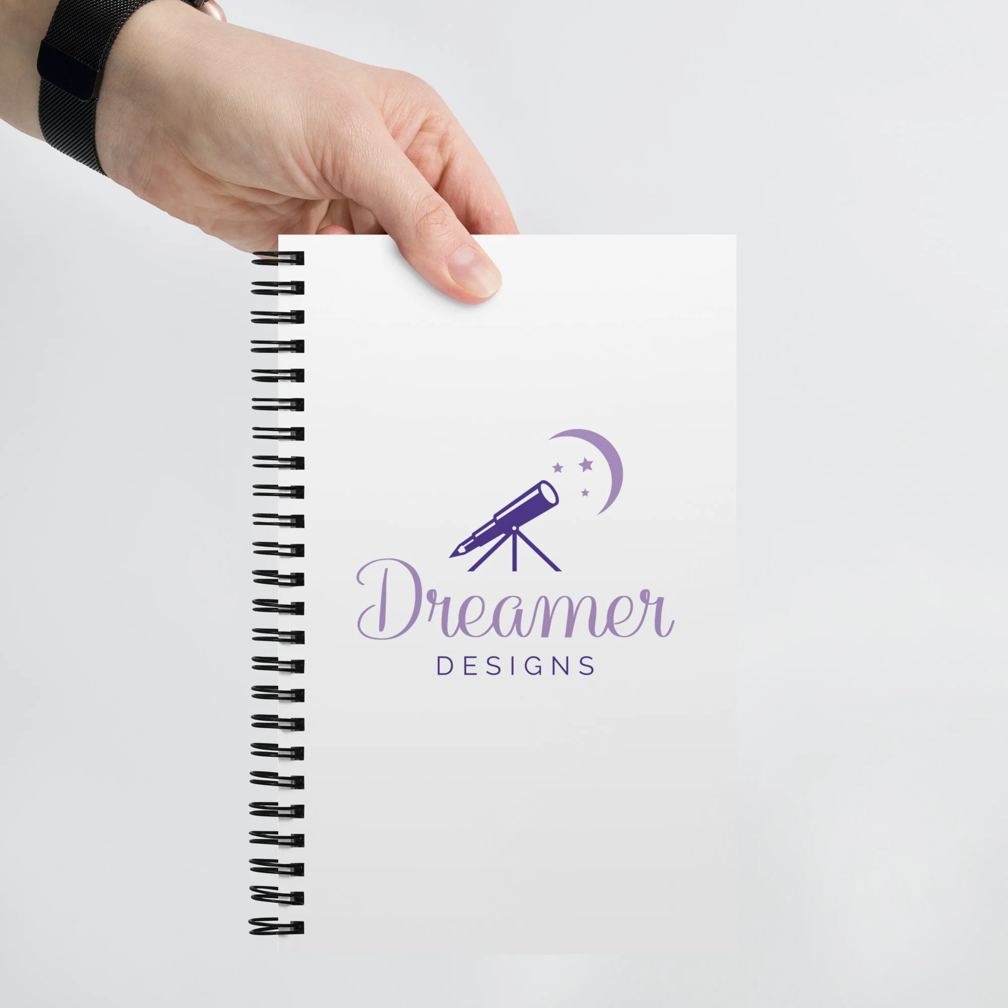 Dreamer Designs Spiral Notebook – A Place for Ideas & Dreams - Image 5