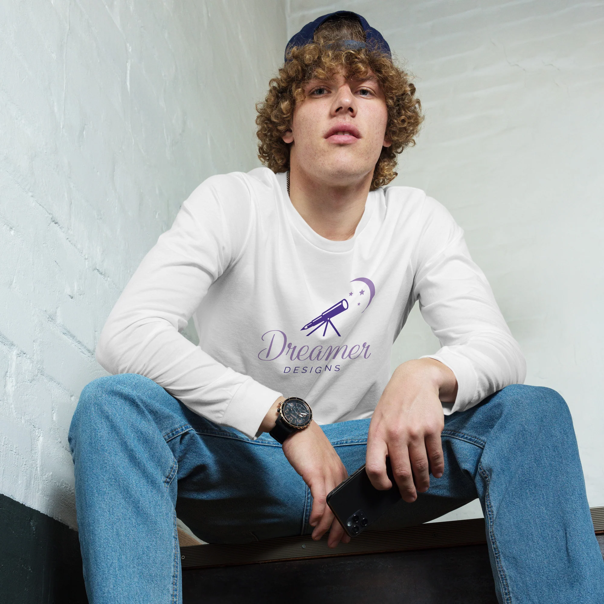 Dreamer Designs Unisex Long Sleeve Tee | Comfort for Everyday Dreamers - Image 16