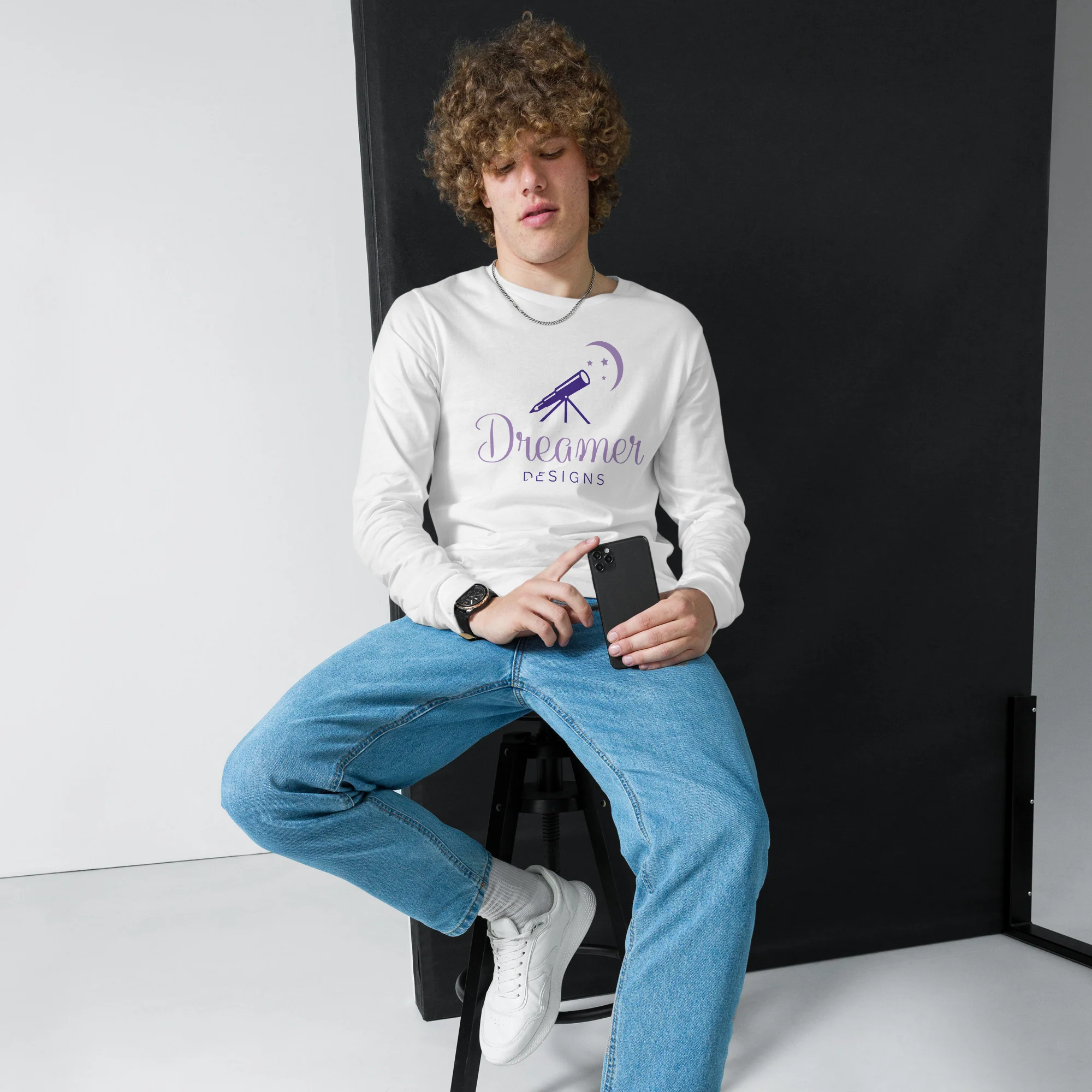 Dreamer Designs Unisex Long Sleeve Tee | Comfort for Everyday Dreamers - Image 18
