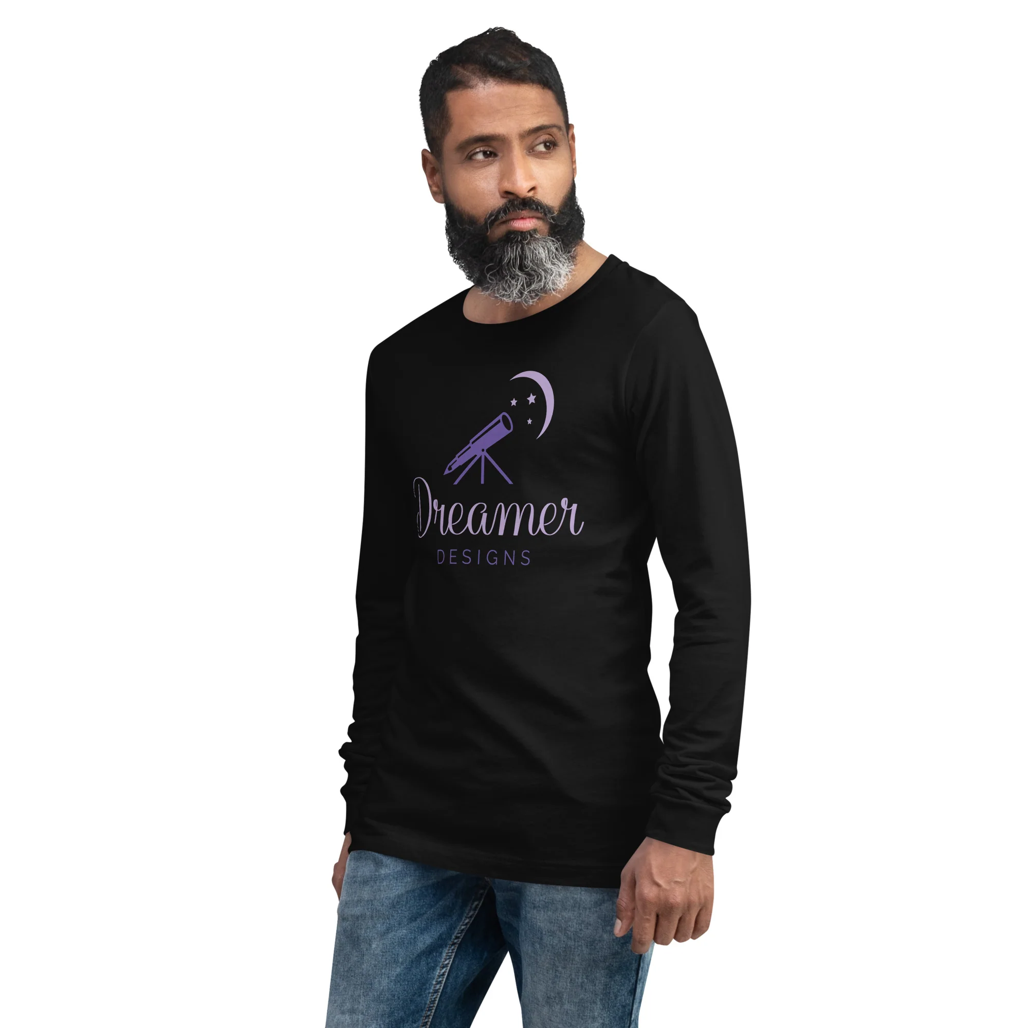 Dreamer Designs Unisex Long Sleeve Tee | Comfort for Everyday Dreamers - Image 2