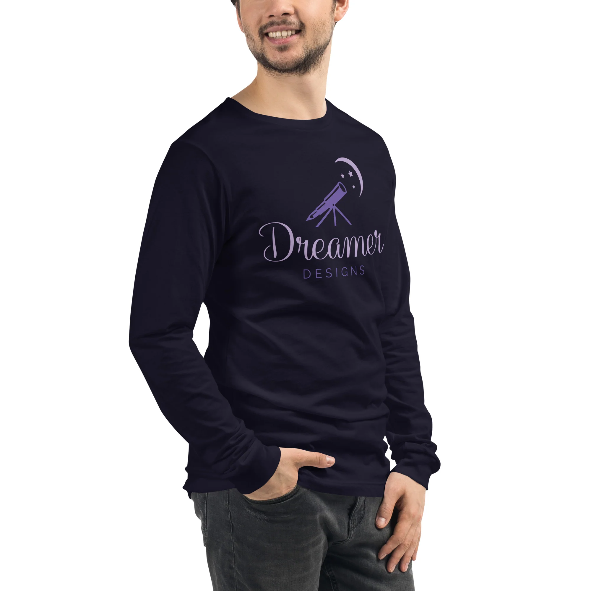 Dreamer Designs Unisex Long Sleeve Tee | Comfort for Everyday Dreamers - Image 8