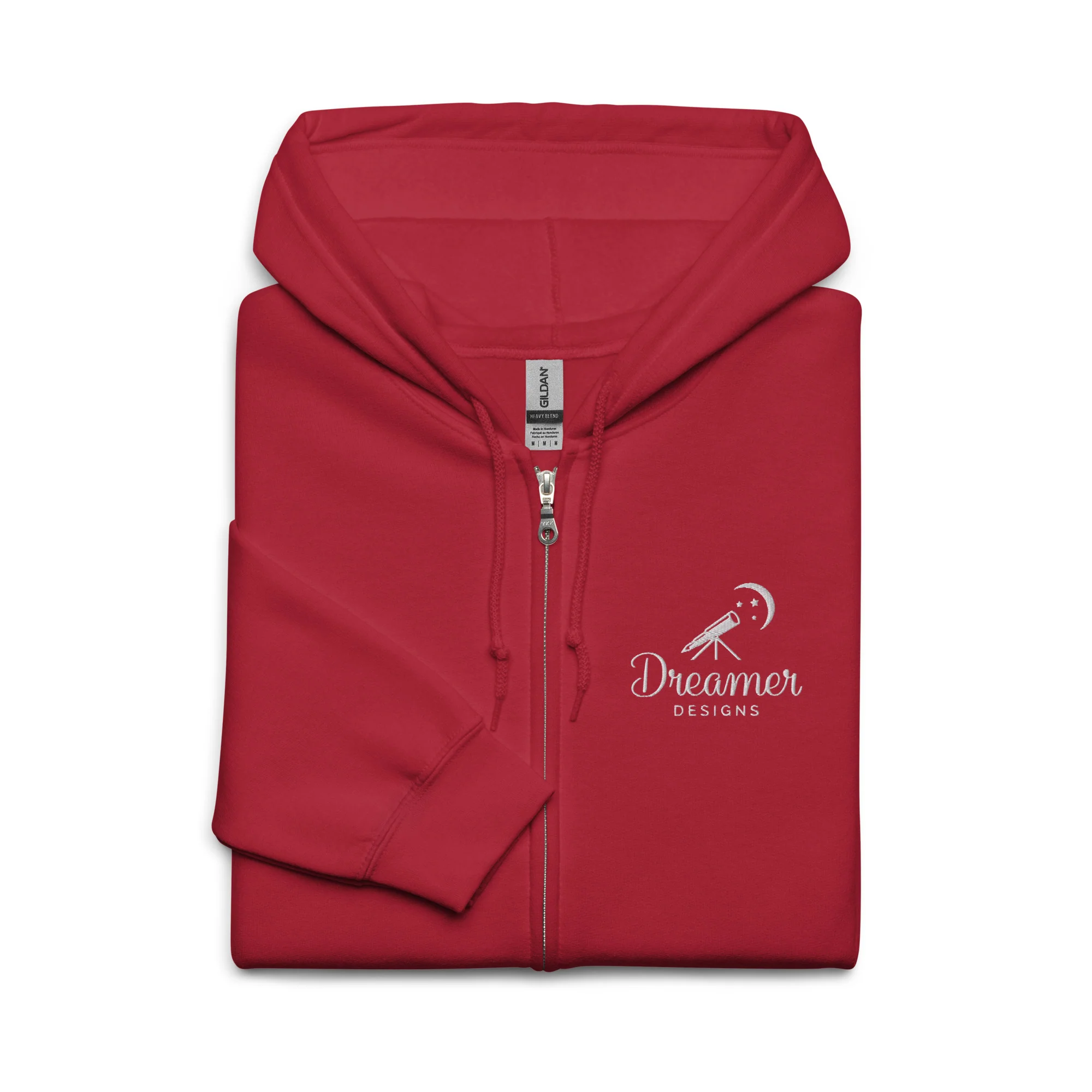Dreamer Designs Unisex Zip Hoodie | Comfort for Creators & Quiet Dreamers - Image 10