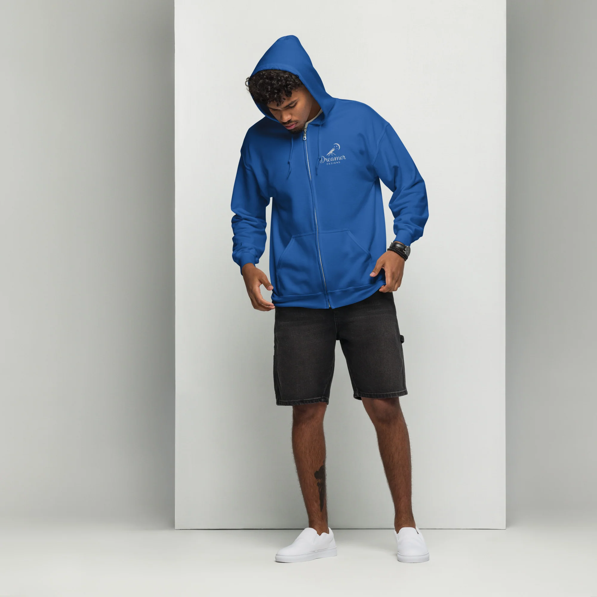 Dreamer Designs Unisex Zip Hoodie | Comfort for Creators & Quiet Dreamers - Image 19