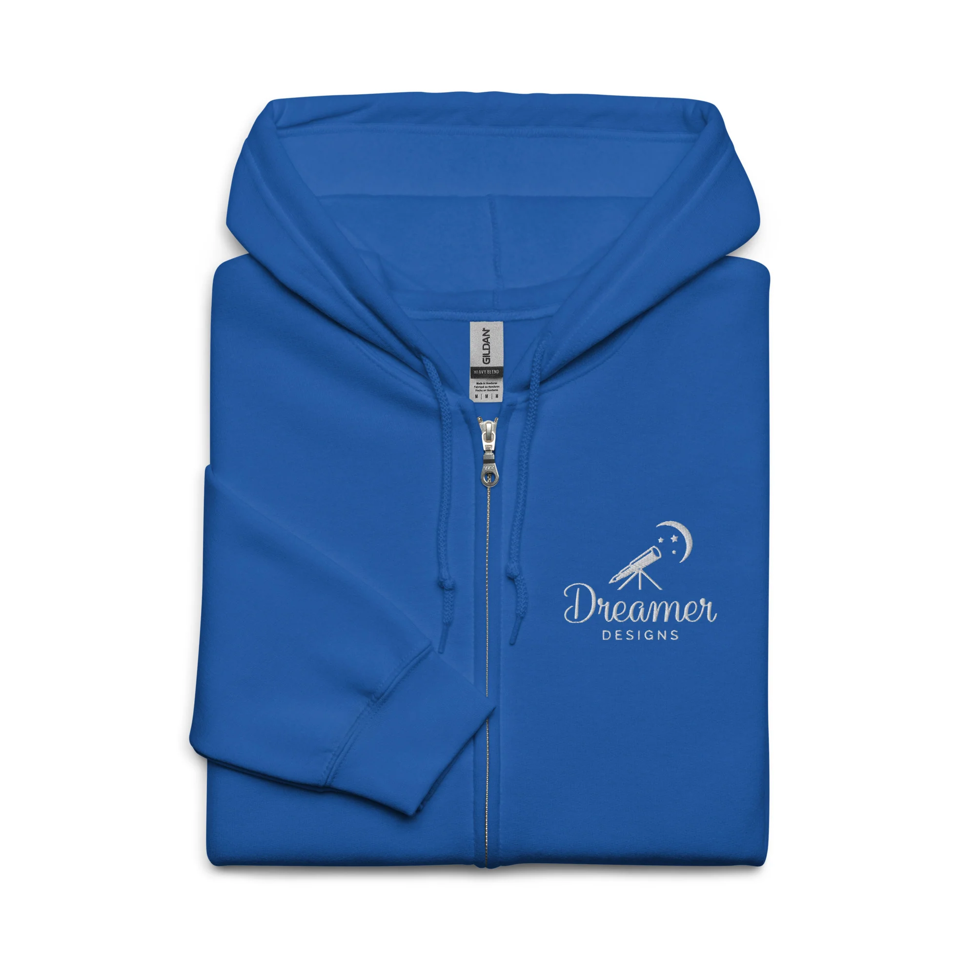 Dreamer Designs Unisex Zip Hoodie | Comfort for Creators & Quiet Dreamers - Image 20
