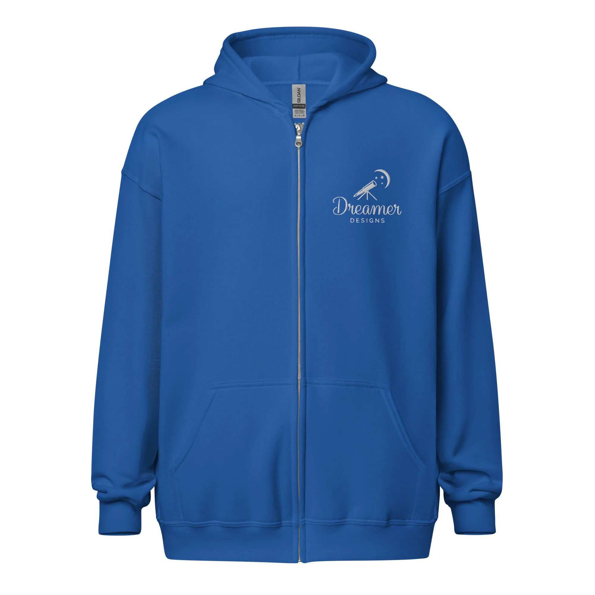 Dreamer Designs Unisex Zip Hoodie | Comfort for Creators & Quiet Dreamers - Image 27