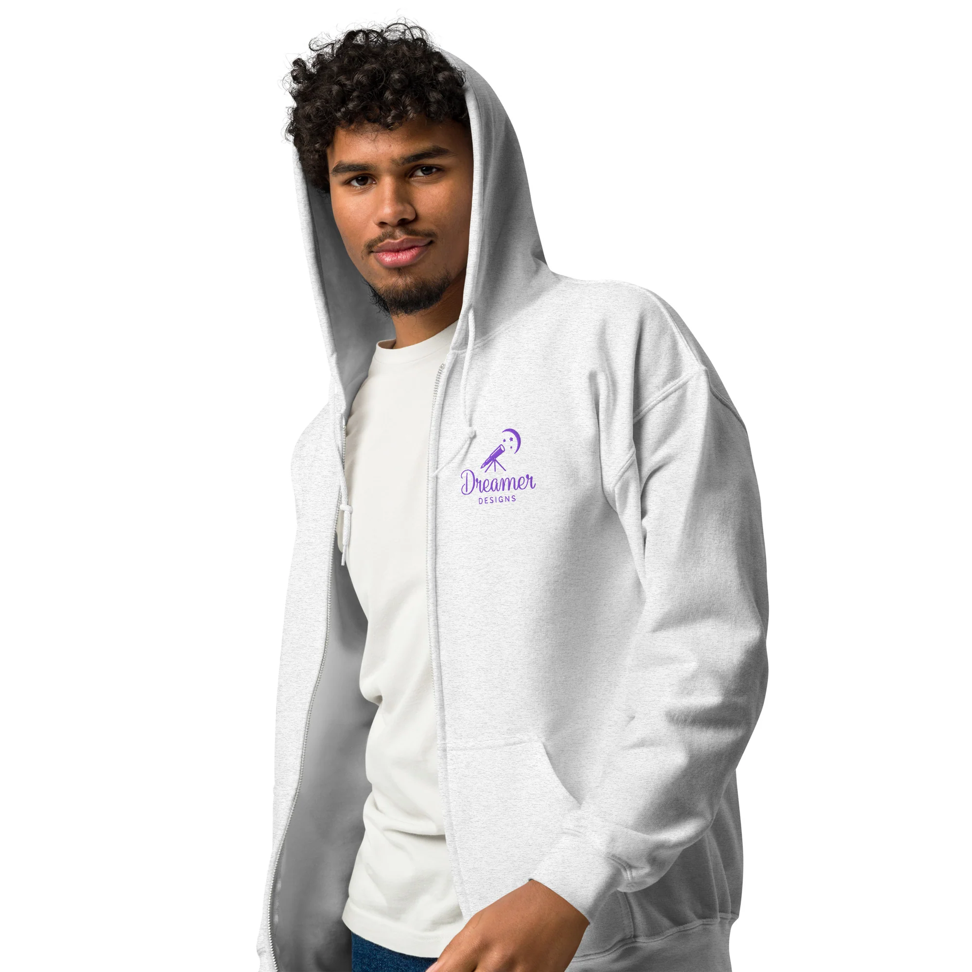 Dreamer Designs Zip Hoodie – Comfort You Can Create In - Image 10