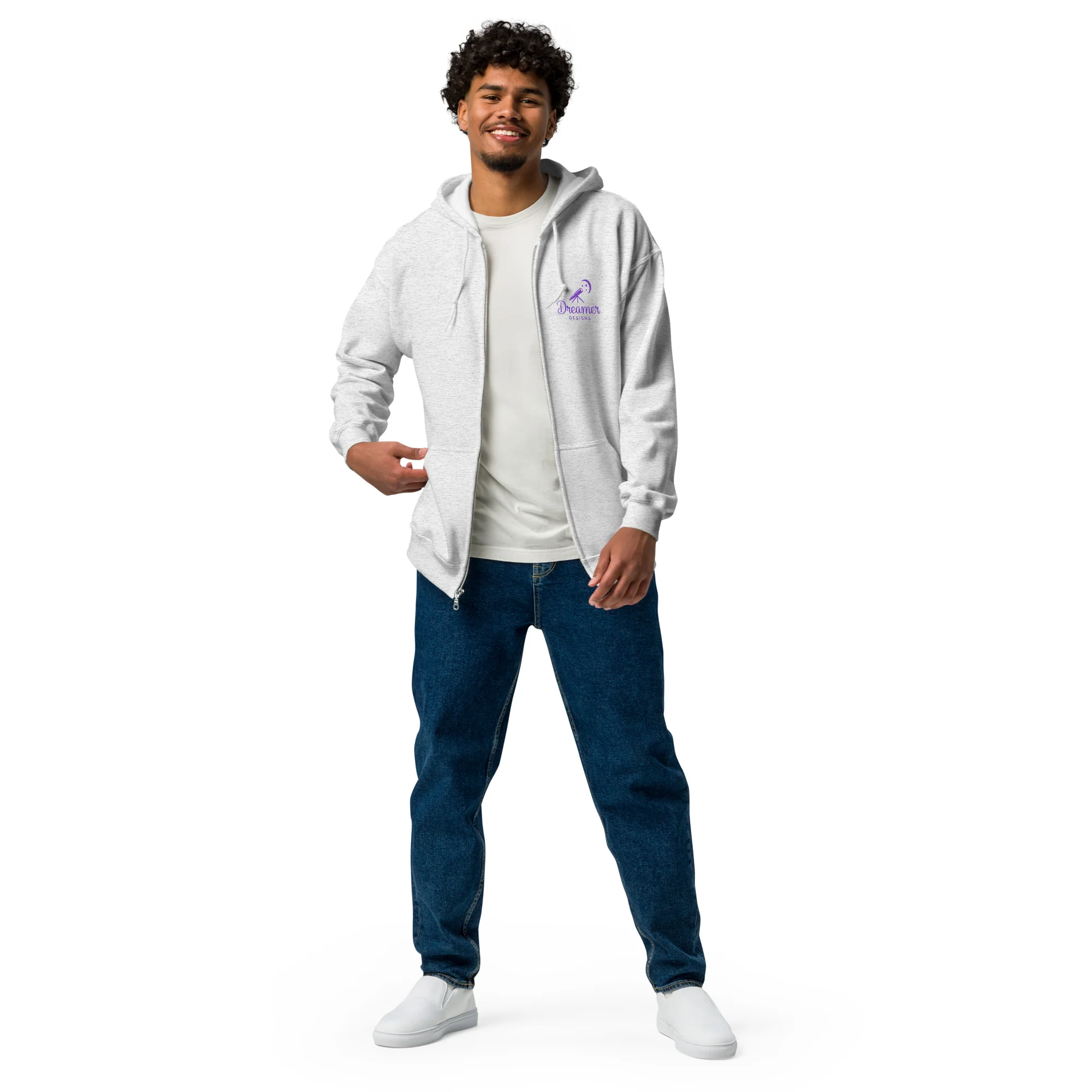Dreamer Designs Zip Hoodie – Comfort You Can Create In - Image 12