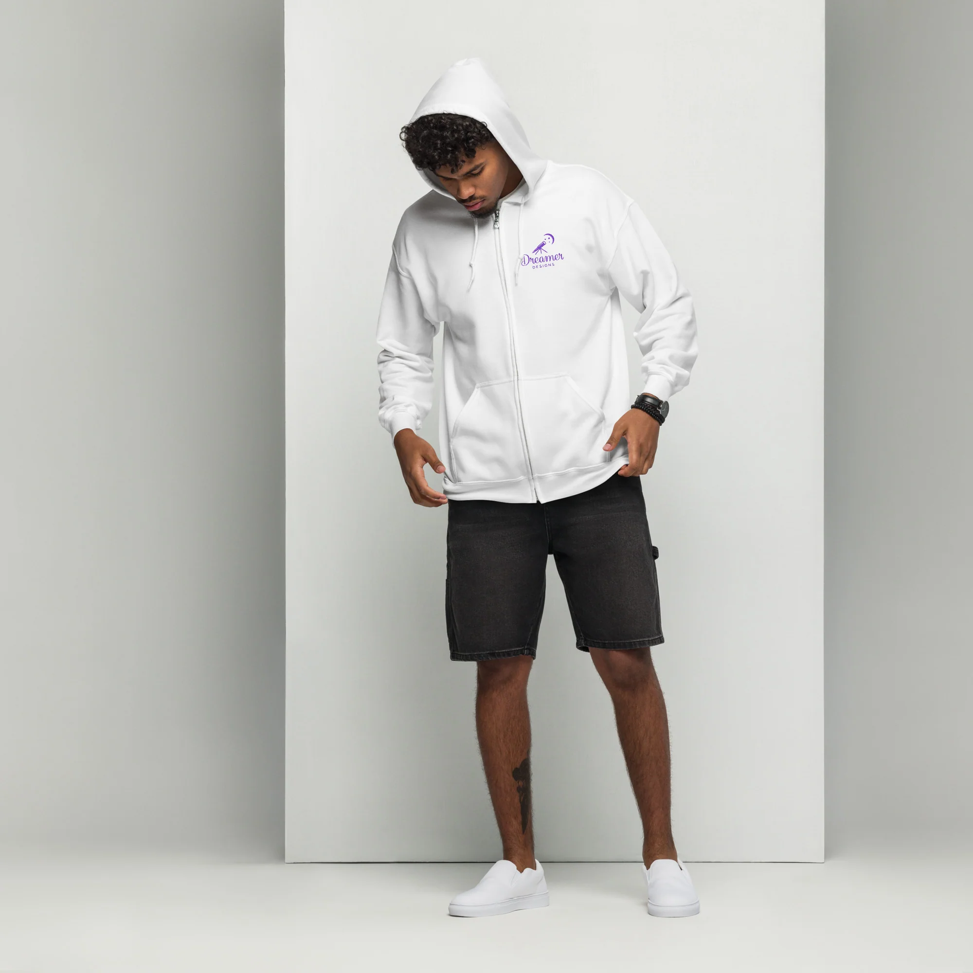 Dreamer Designs Zip Hoodie – Comfort You Can Create In - Image 13