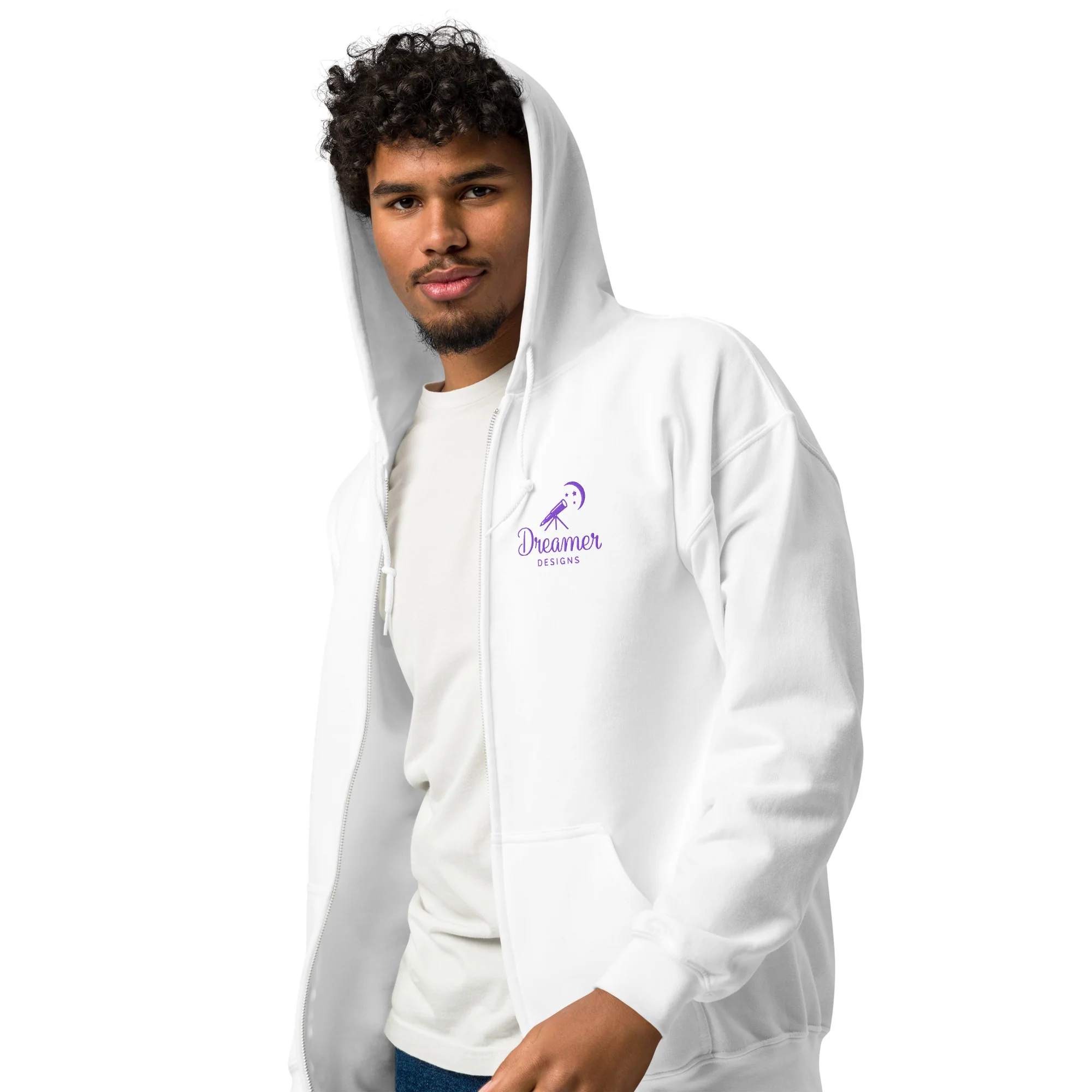 Dreamer Designs Zip Hoodie – Comfort You Can Create In - Image 16