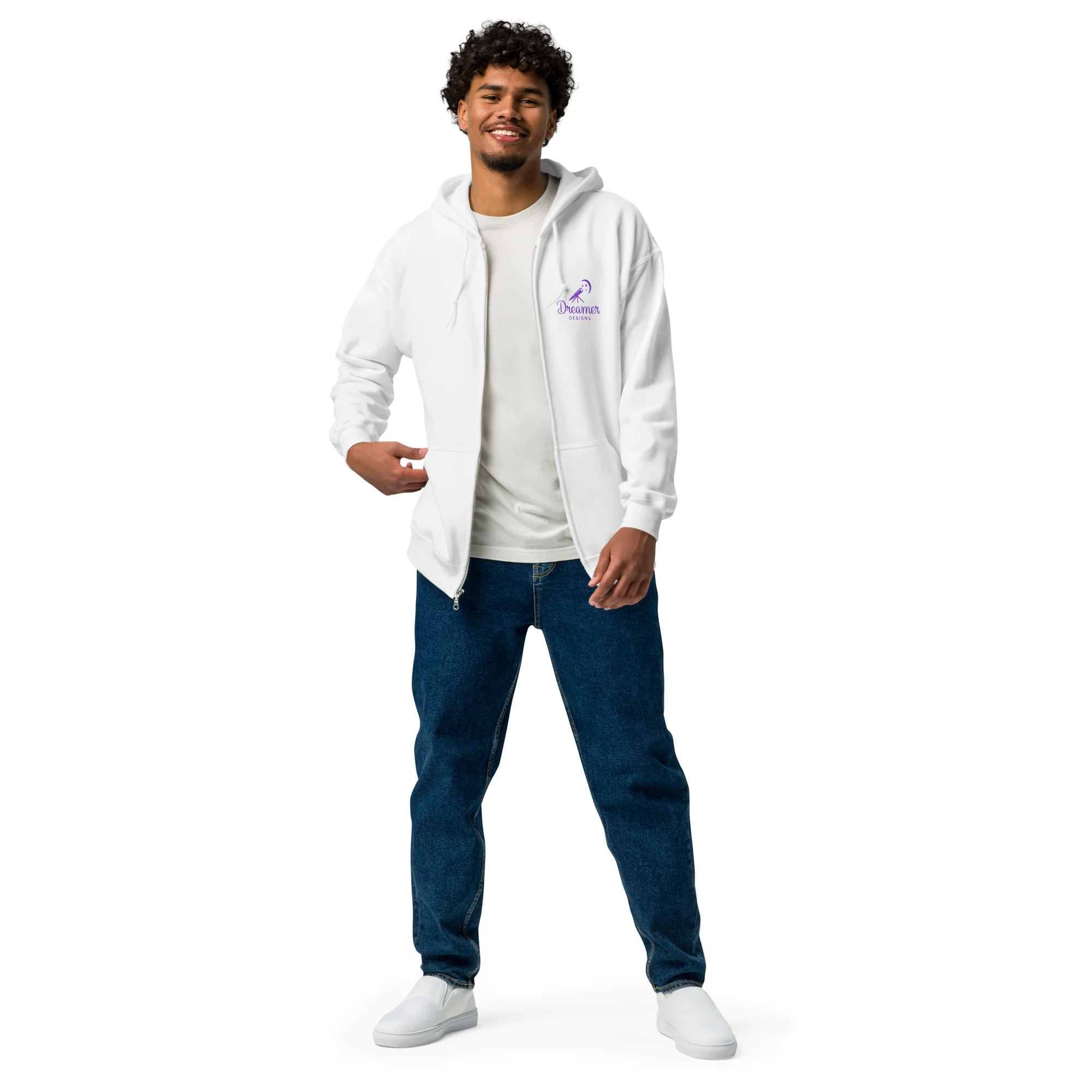 Dreamer Designs Zip Hoodie – Comfort You Can Create In - Image 17