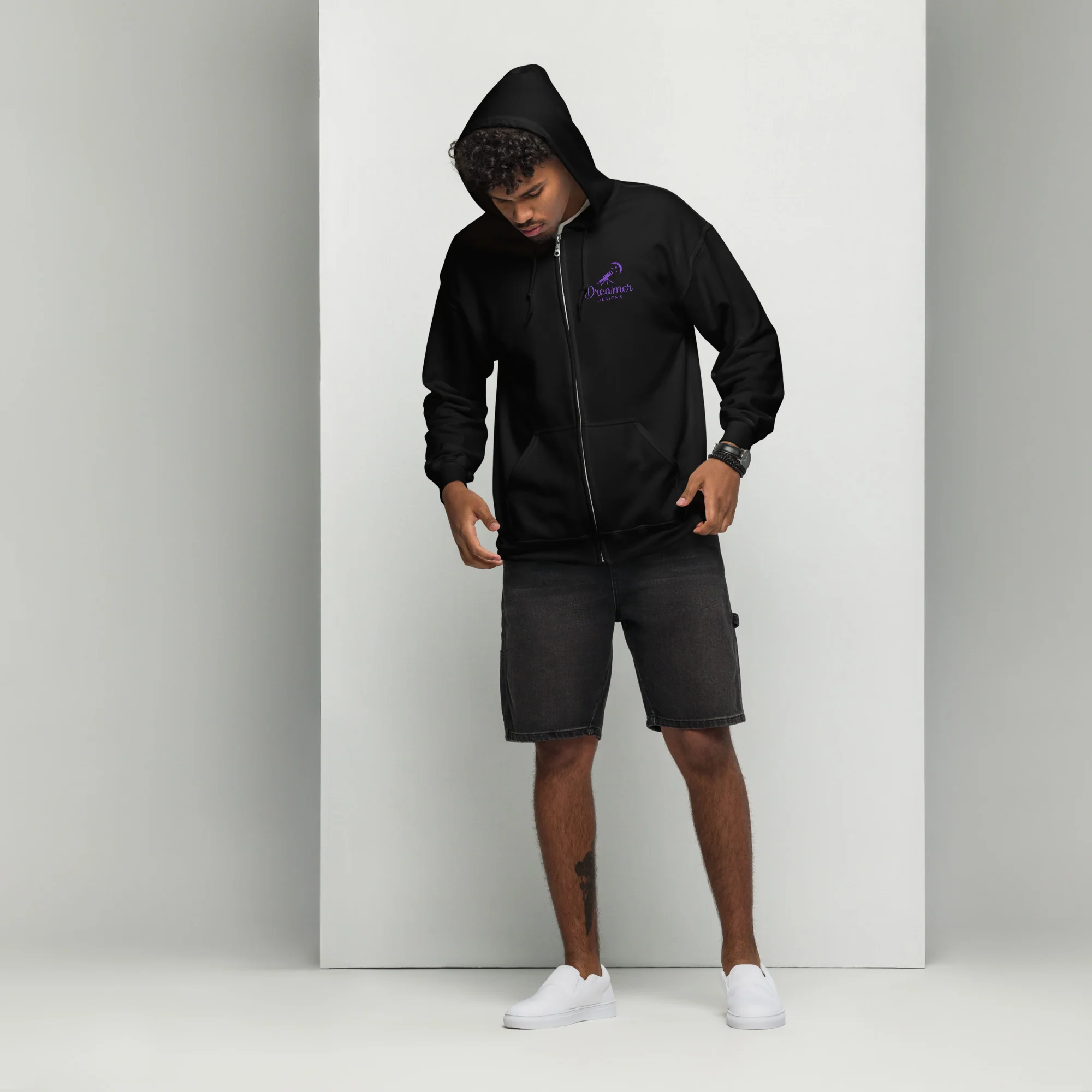 Dreamer Designs Zip Hoodie – Comfort You Can Create In - Image 5