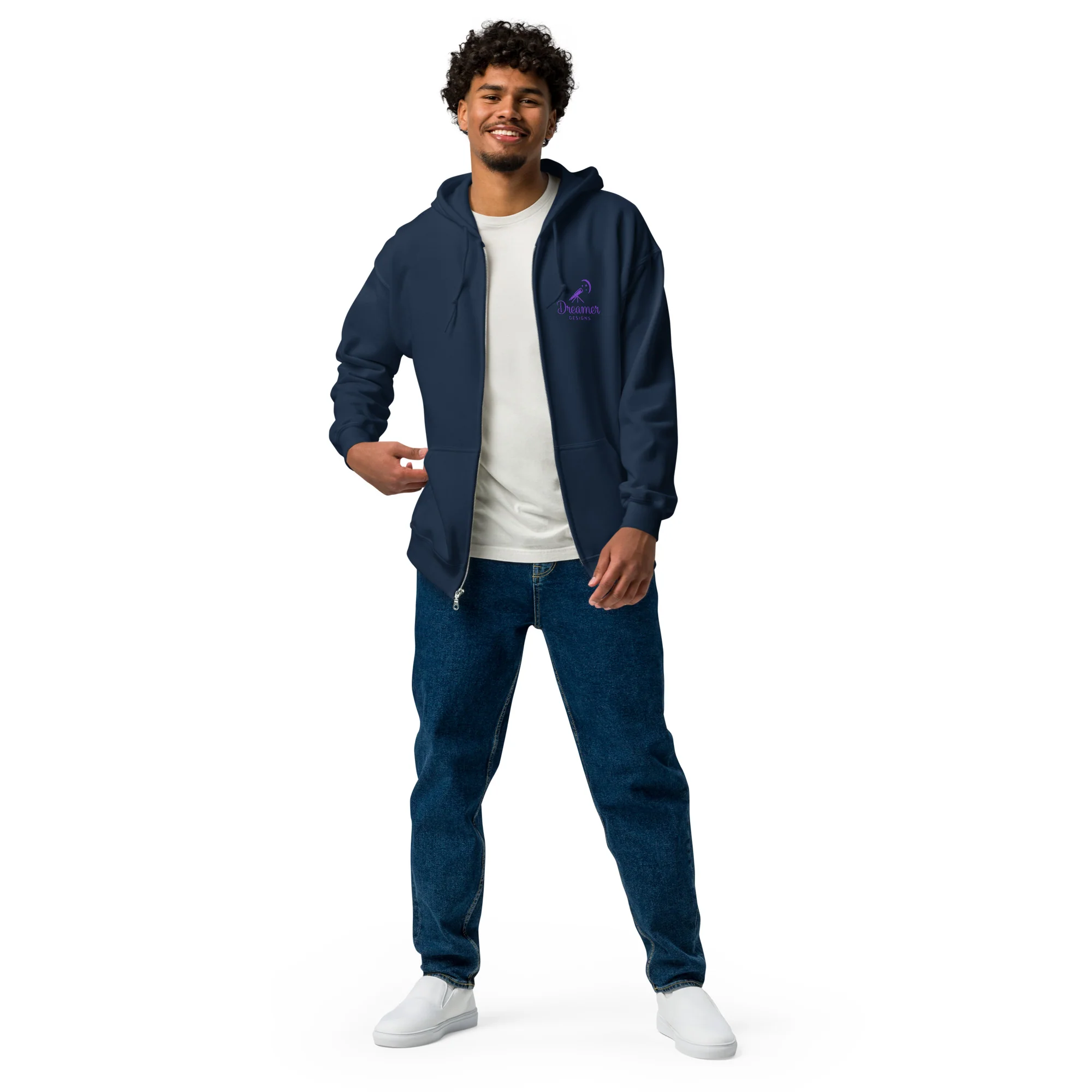 Dreamer Designs Zip Hoodie – Comfort You Can Create In - Image 7