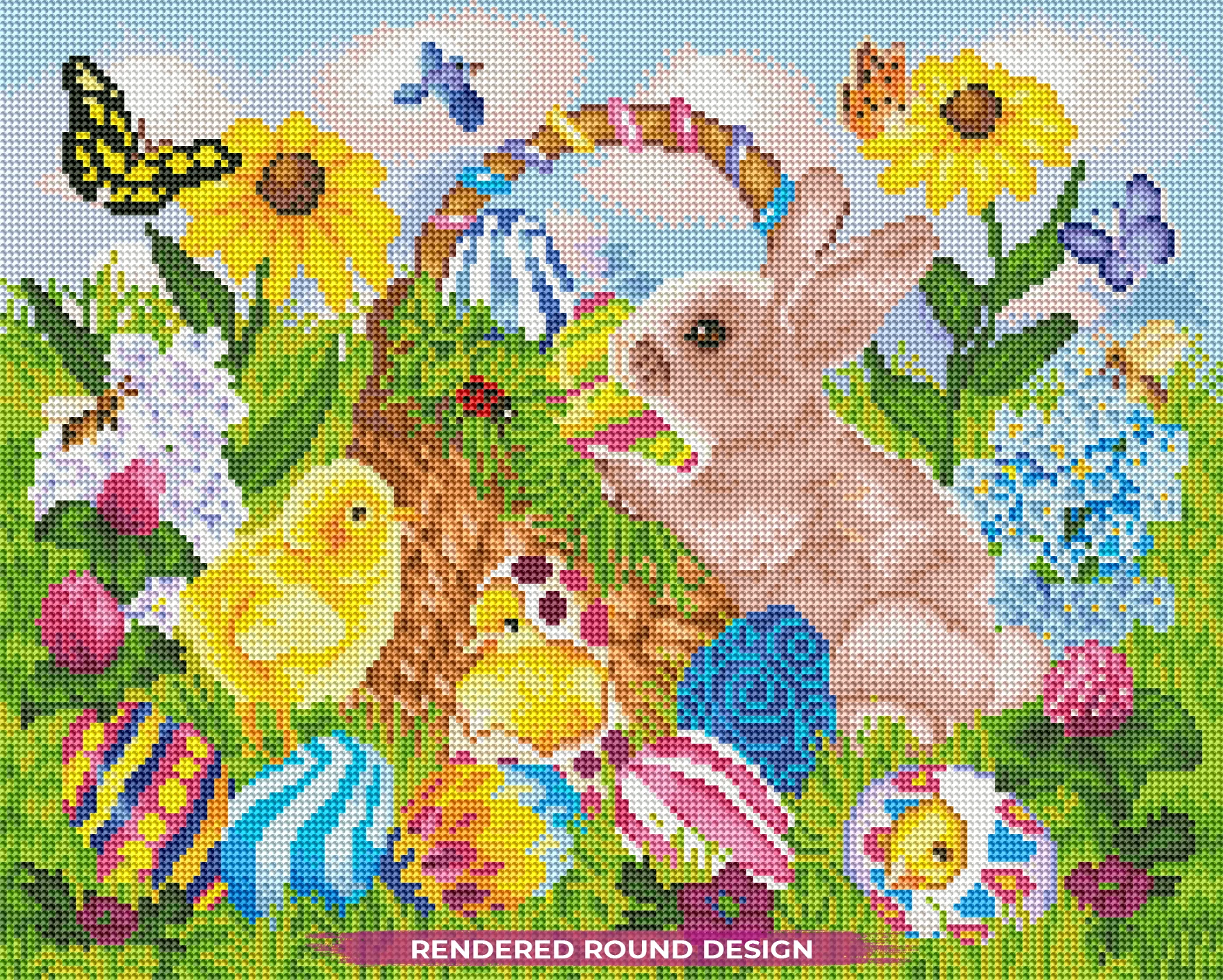 Easter Bunny and Chicks - Image 3