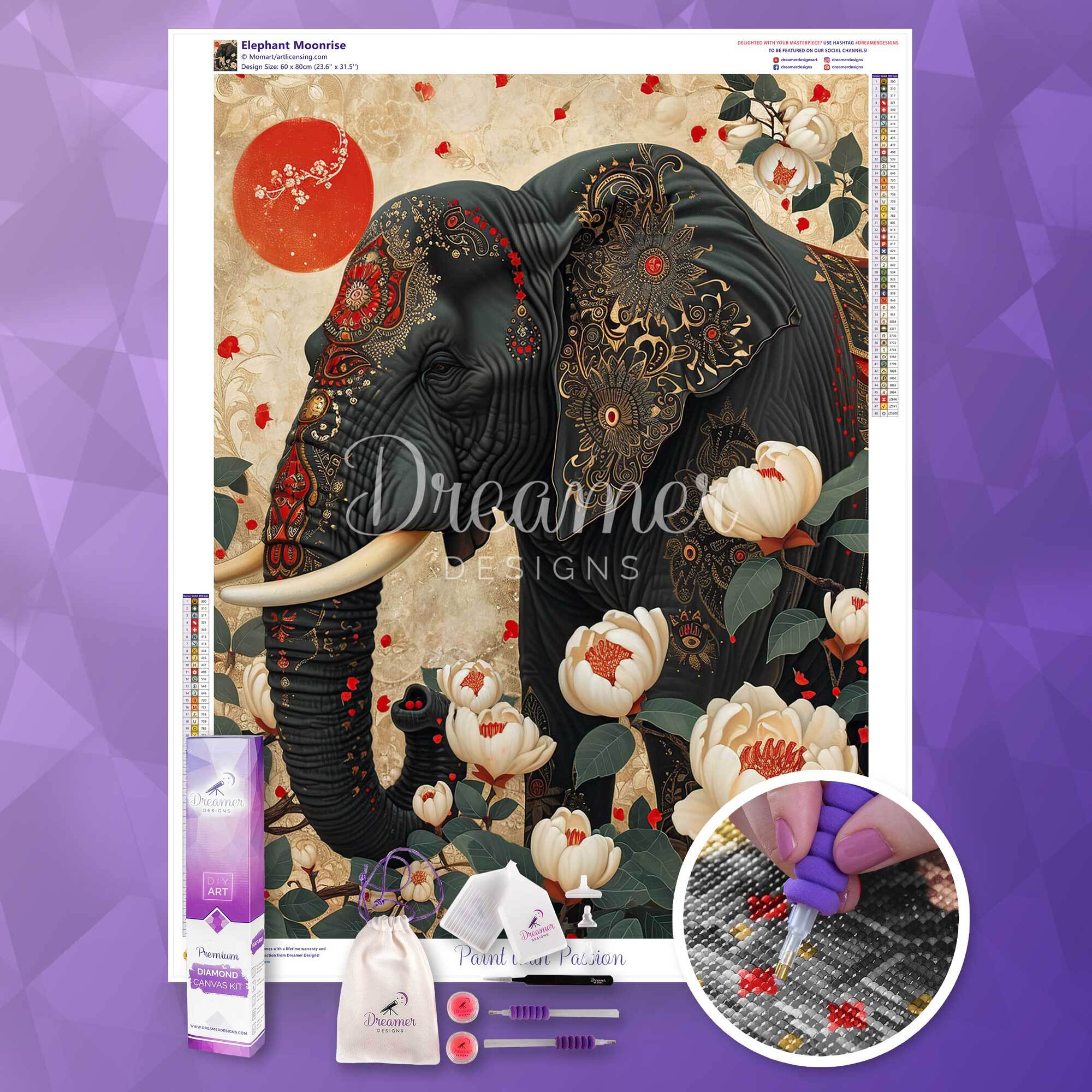 Elephant Moonrise - Image 3