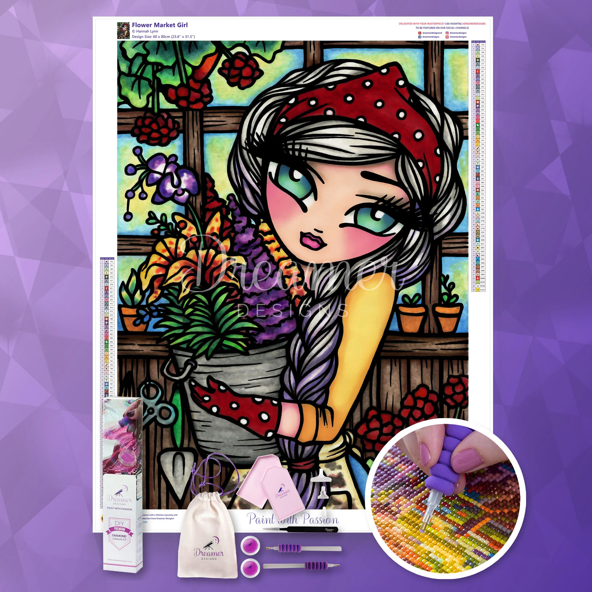 Flower Market Girl - Image 3